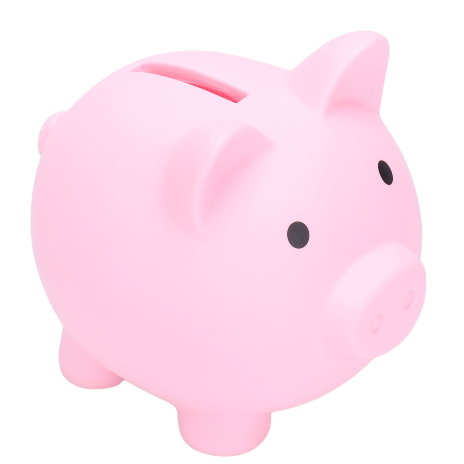 Piggy Bank Rugged Durable Vinyl Cartoon Animal Pig Coin Cash Piggy Bank Boy Girl GiftPink - Image 1