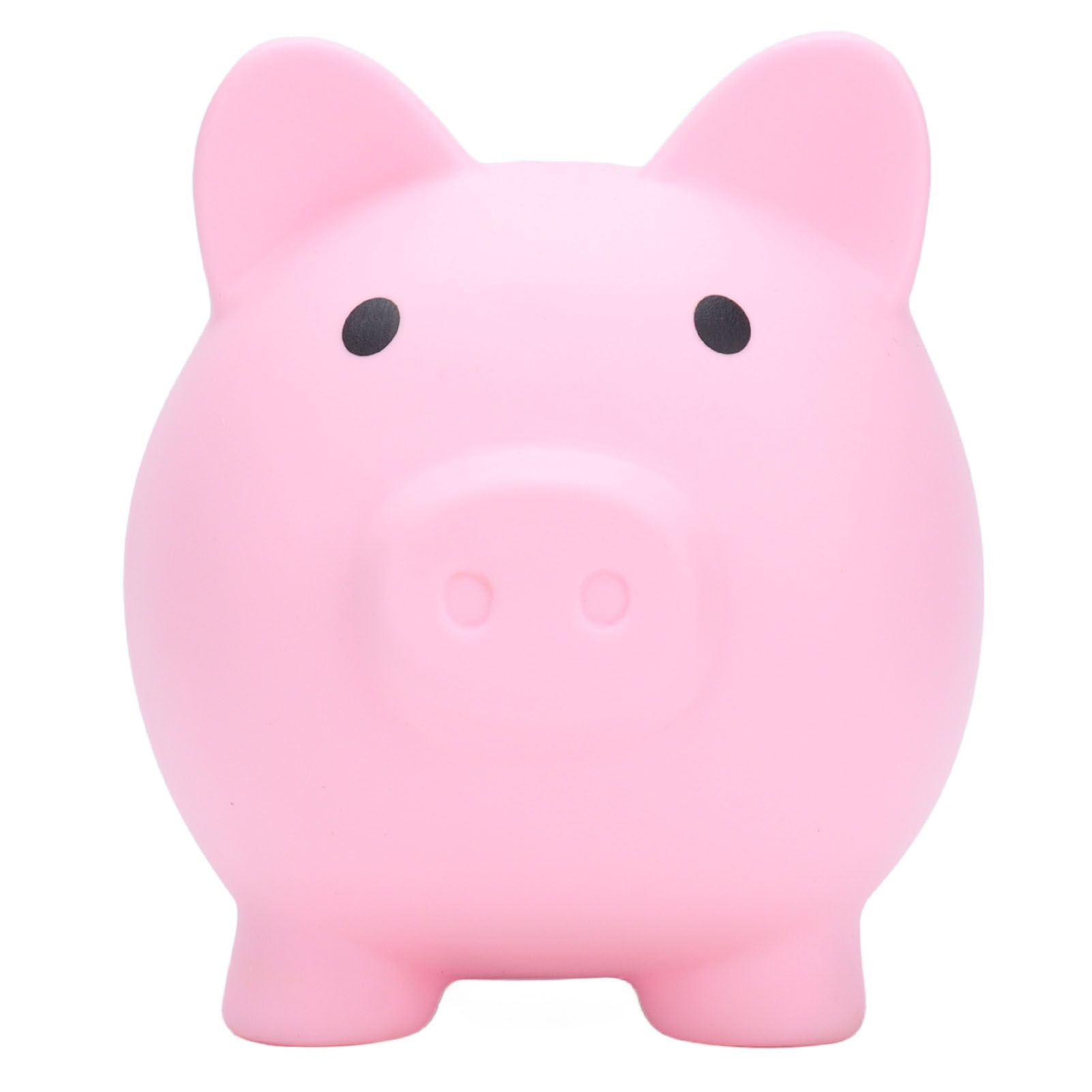 Piggy Bank Rugged Durable Vinyl Cartoon Animal Pig Coin Cash Piggy Bank Boy Girl GiftPink - Image 6