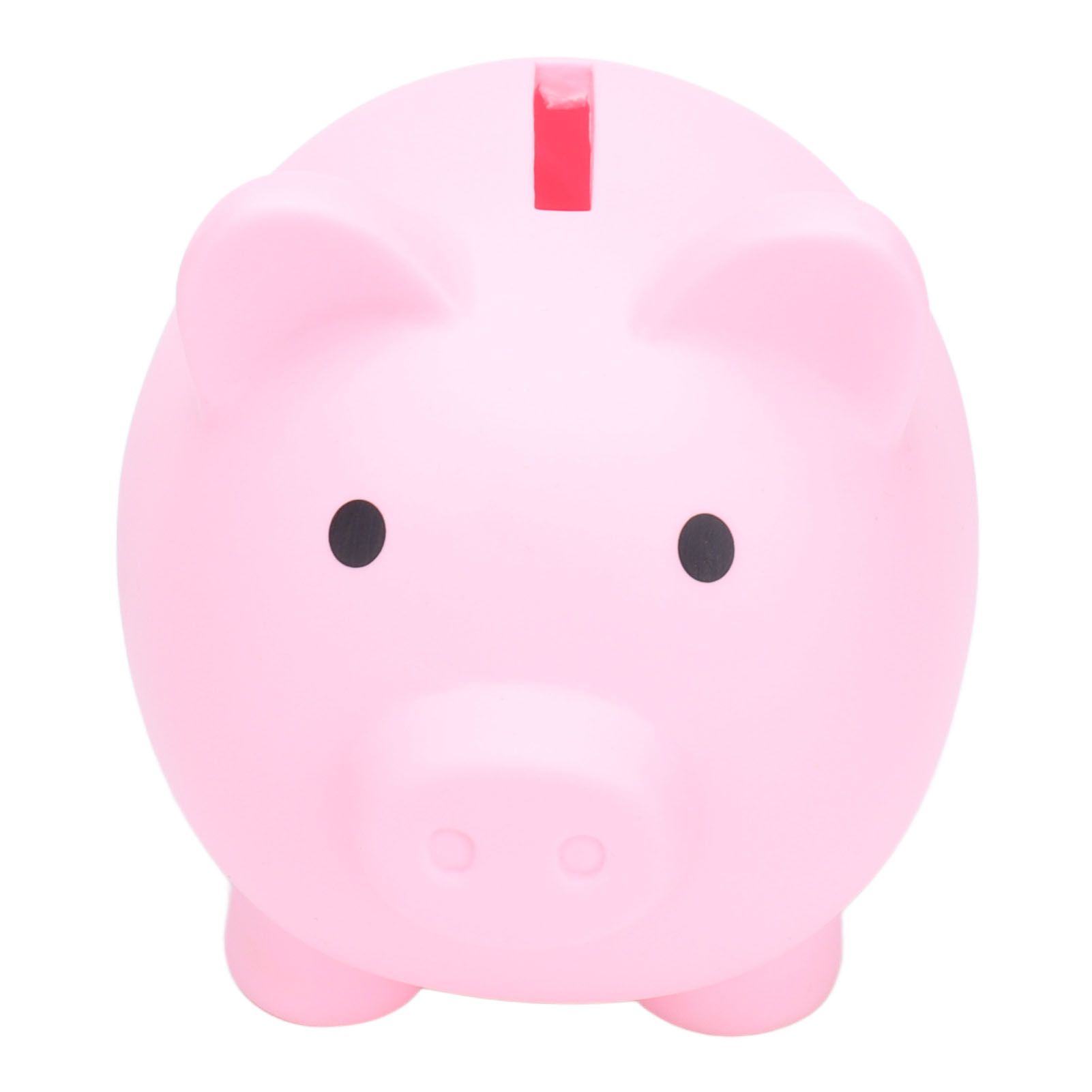 Piggy Bank Rugged Durable Vinyl Cartoon Animal Pig Coin Cash Piggy Bank Boy Girl GiftPink - Image 8