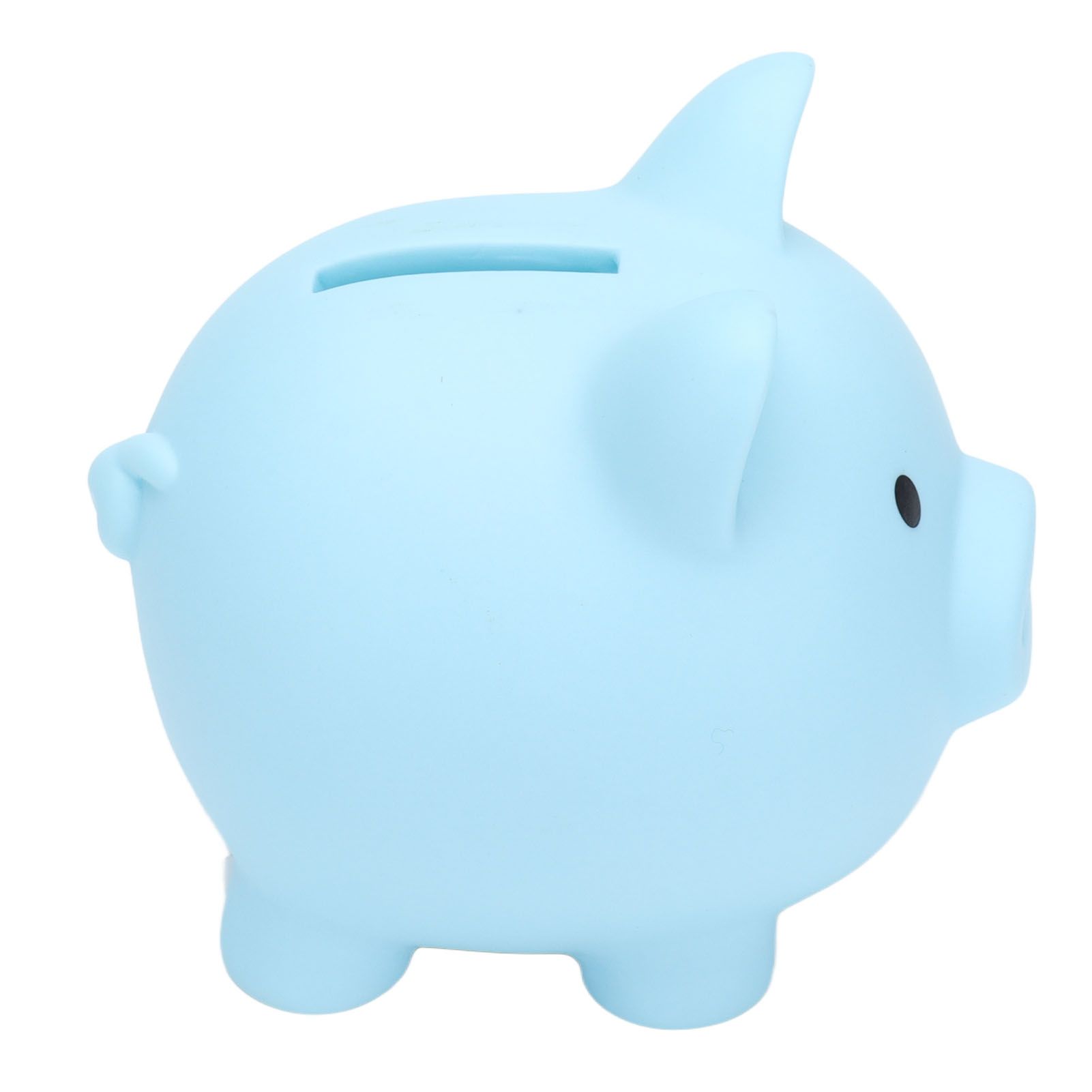 Piggy Bank Rugged Durable Vinyl Cartoon Animal Pig Coin Cash Piggy Bank Boy Girl GiftBlue - Image 7