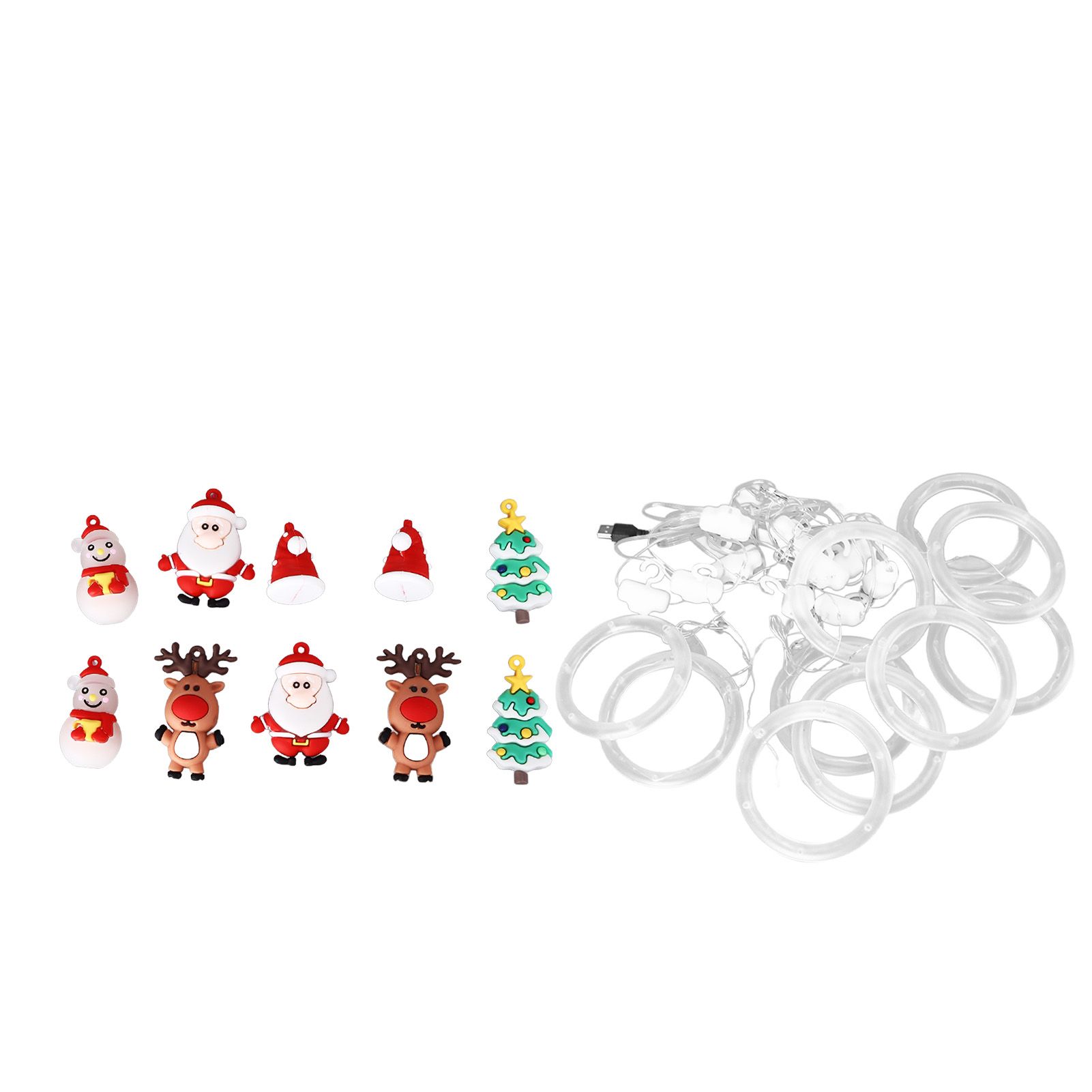 Christmas Led Lights Simple Installation Low Voltage High Safety Soft Light Romantic Hanging Christmas Lights - Image 2