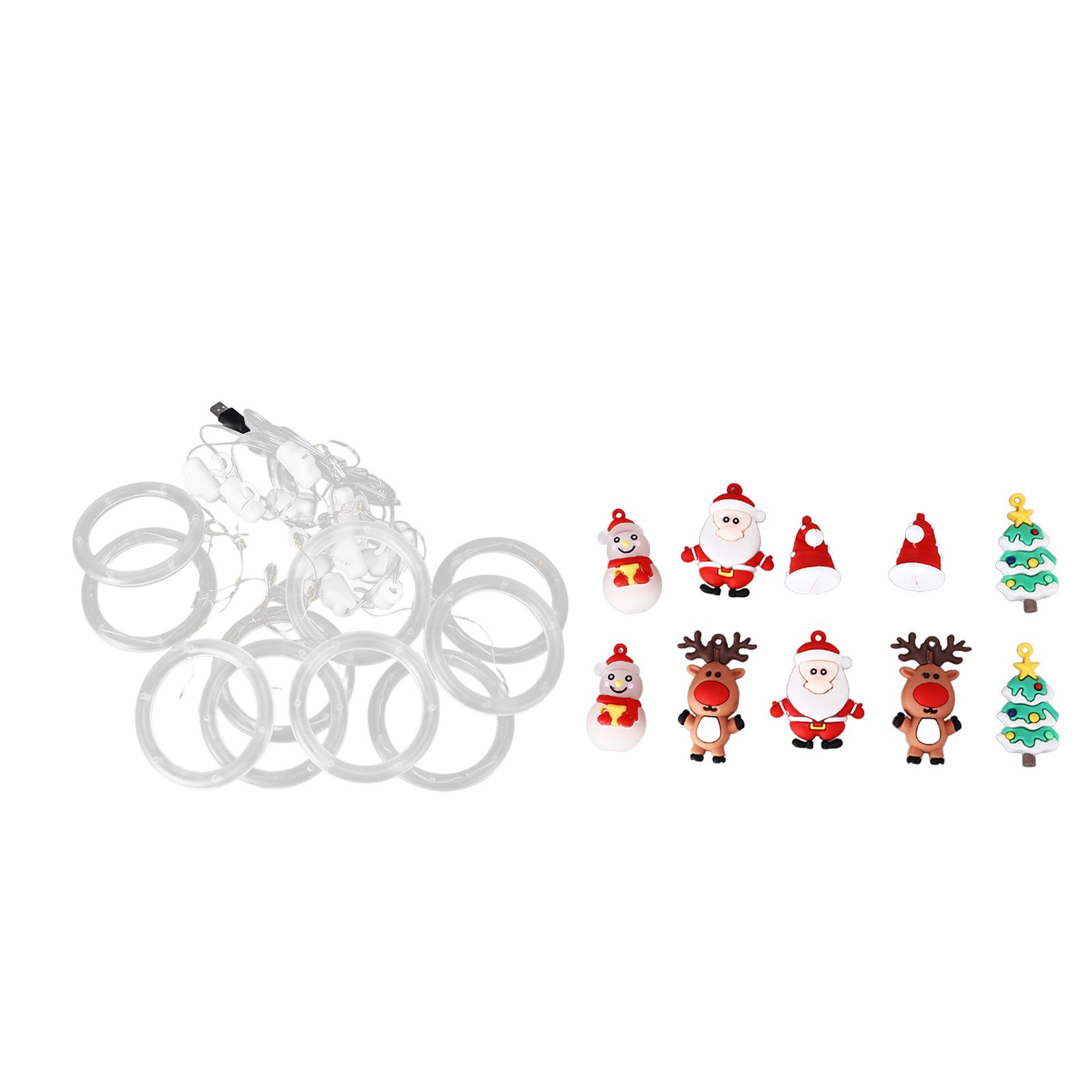 Christmas Led Lights Simple Installation Low Voltage High Safety Soft Light Romantic Hanging Christmas Lights - Image 5