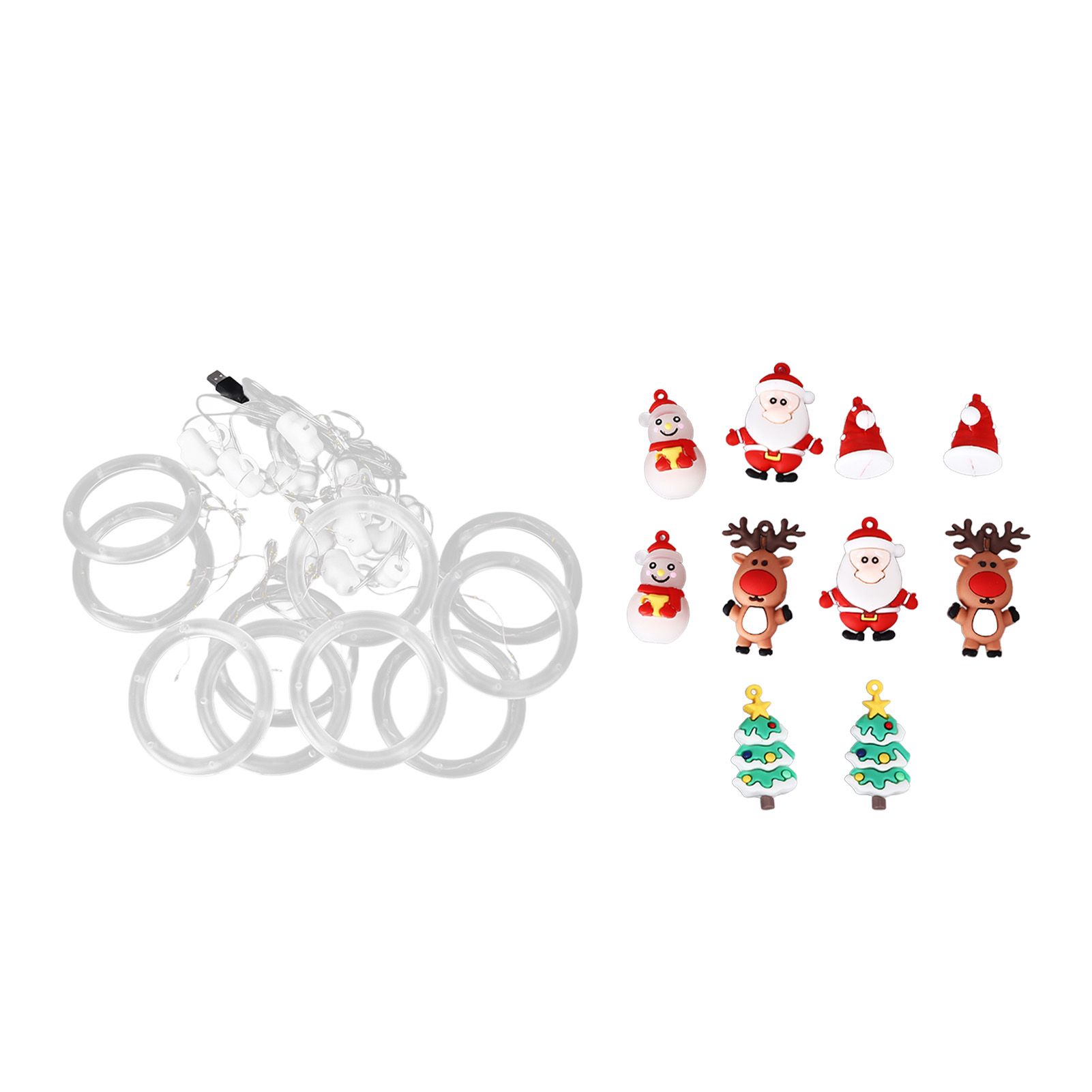 Christmas Led Lights Simple Installation Low Voltage High Safety Soft Light Romantic Hanging Christmas Lights - Image 6