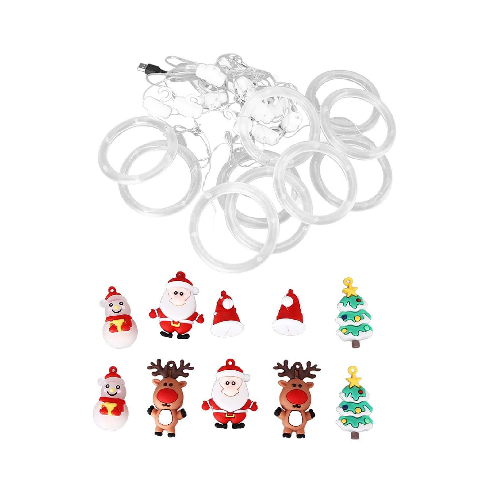 Christmas Led Lights Simple Installation Low Voltage High Safety Soft Light Romantic Hanging Christmas Lights - Image 8