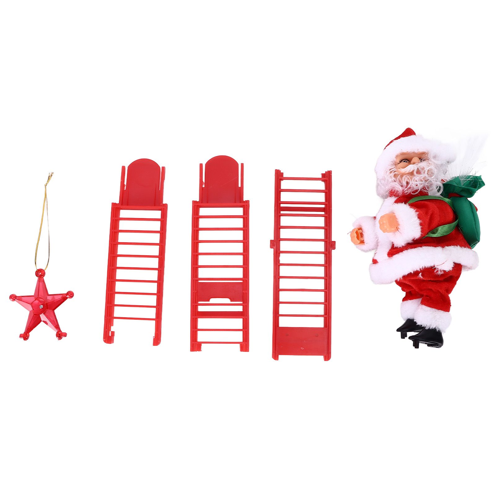 Electric Climbing Ladder Decoration Christmas Tree Hanging Pendant Festival Ornament for Party - Image 1