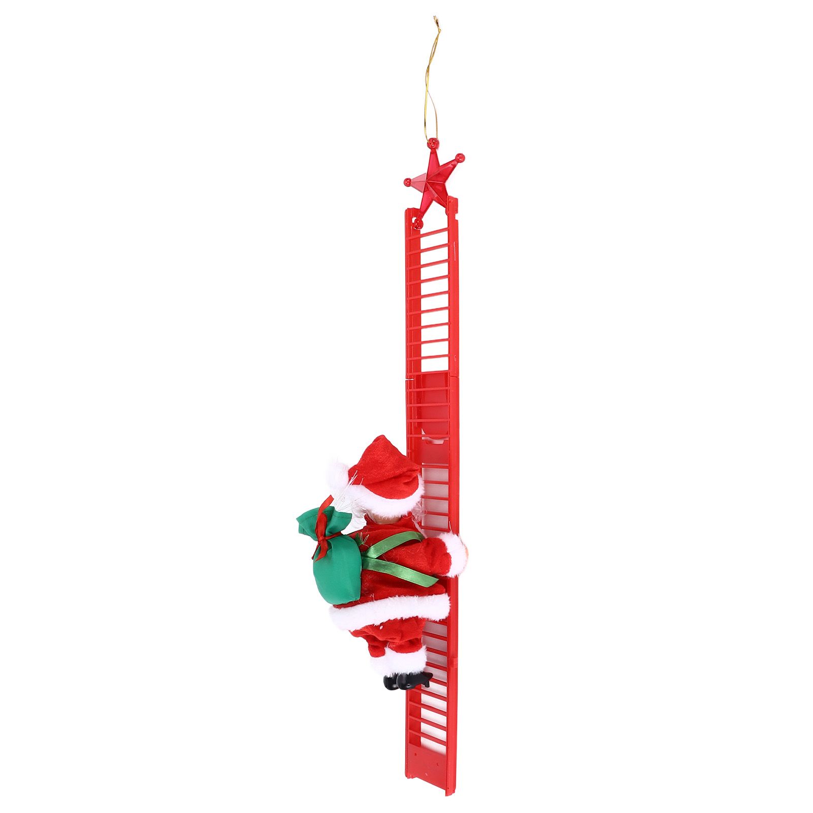 Electric Climbing Ladder Decoration Christmas Tree Hanging Pendant Festival Ornament for Party - Image 2