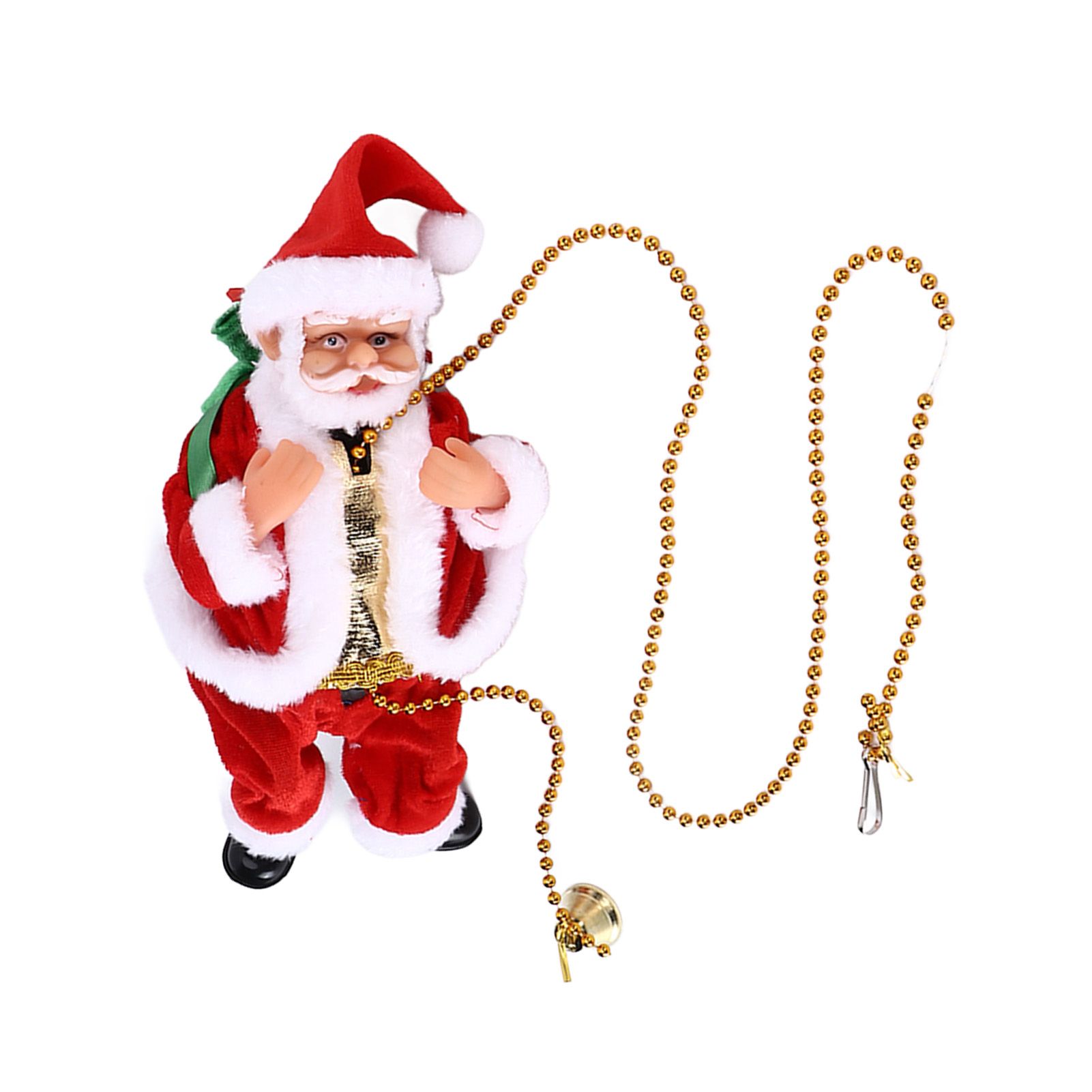 Climbing Santa Santa Climbing The Bead Curtain Christmas Tree Pendants Christmas Decorations - Image 1