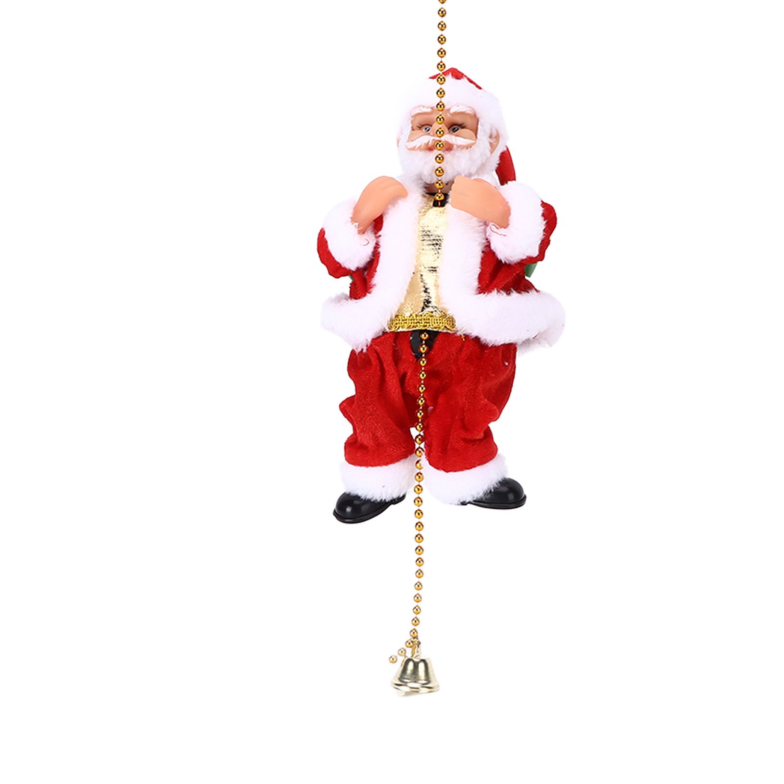 Climbing Santa Santa Climbing The Bead Curtain Christmas Tree Pendants Christmas Decorations - Image 2
