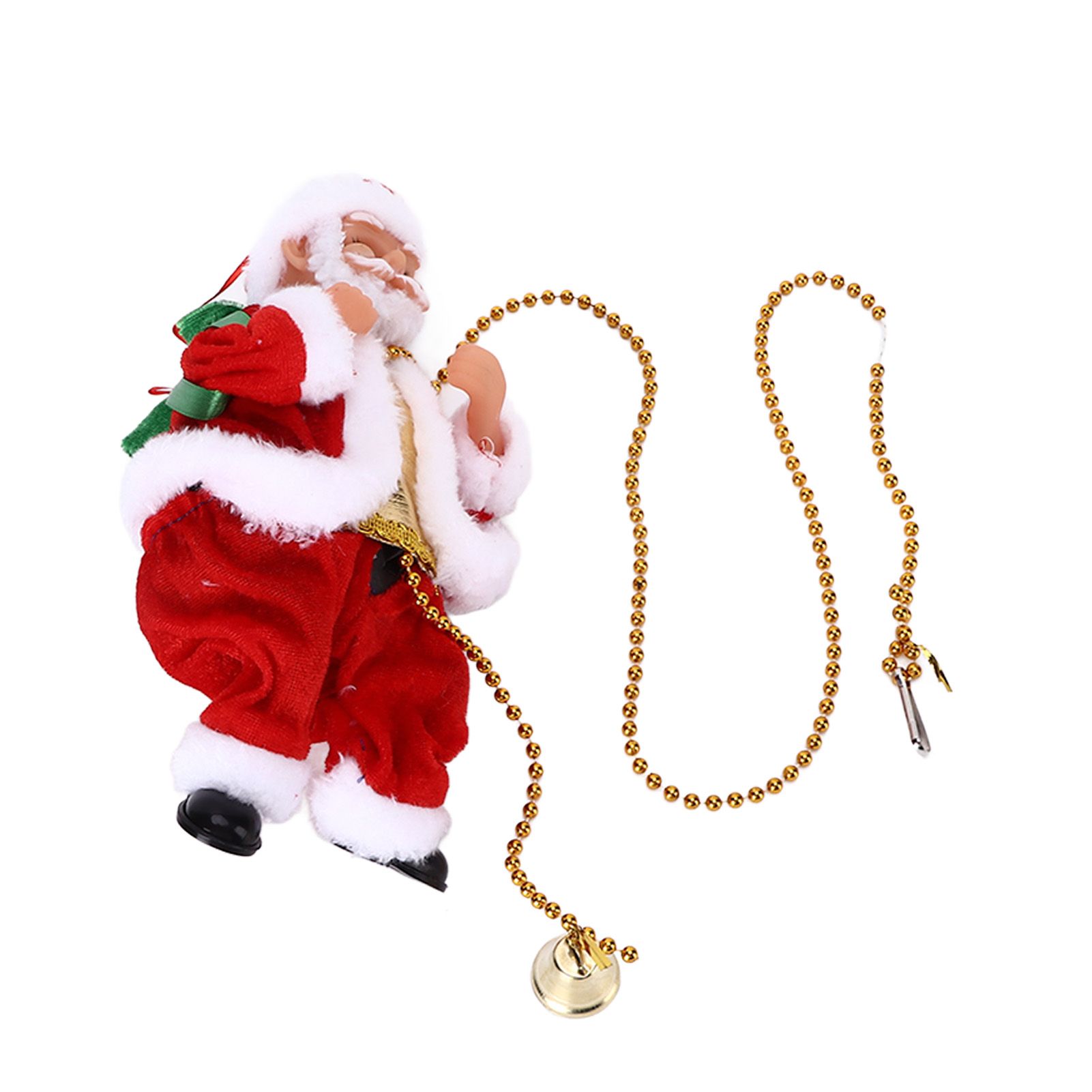 Climbing Santa Santa Climbing The Bead Curtain Christmas Tree Pendants Christmas Decorations - Image 3