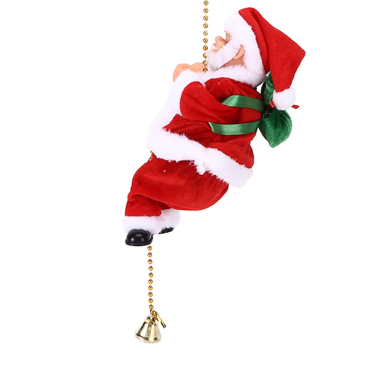 Climbing Santa Santa Climbing The Bead Curtain Christmas Tree Pendants Christmas Decorations - Image 6