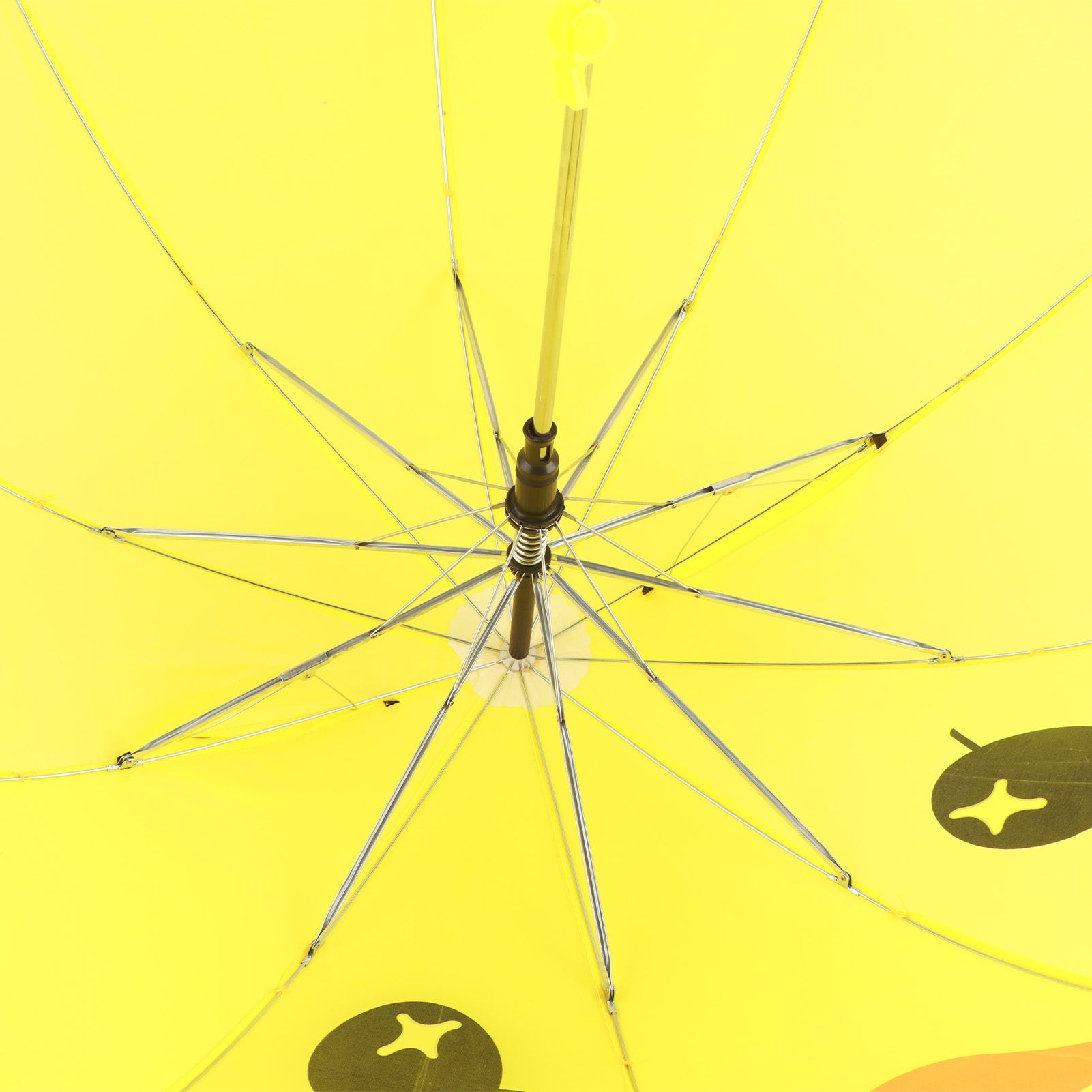 Kid Umbrella Lovely Cartoon Animal Easy Operation Light Weight Girls Umbrella for Raining Clear DayYellow - Image 5