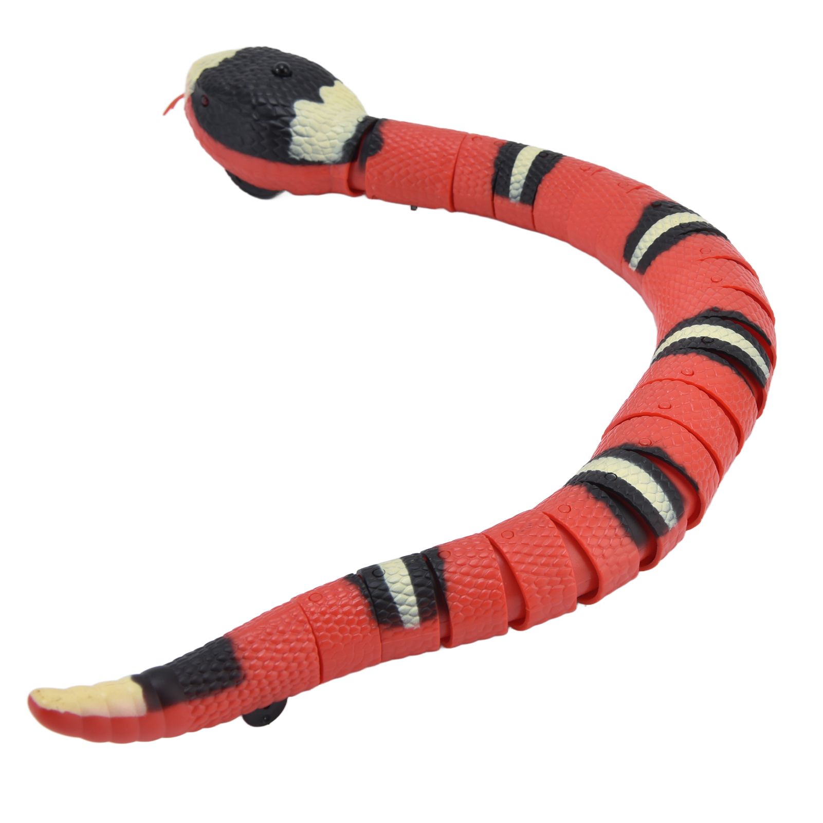 Interactive Cat Toy Smart Sensing Electronic Toy Snake Simulation Animal Model for Pet Obstacle Avoidance Training - Image 2