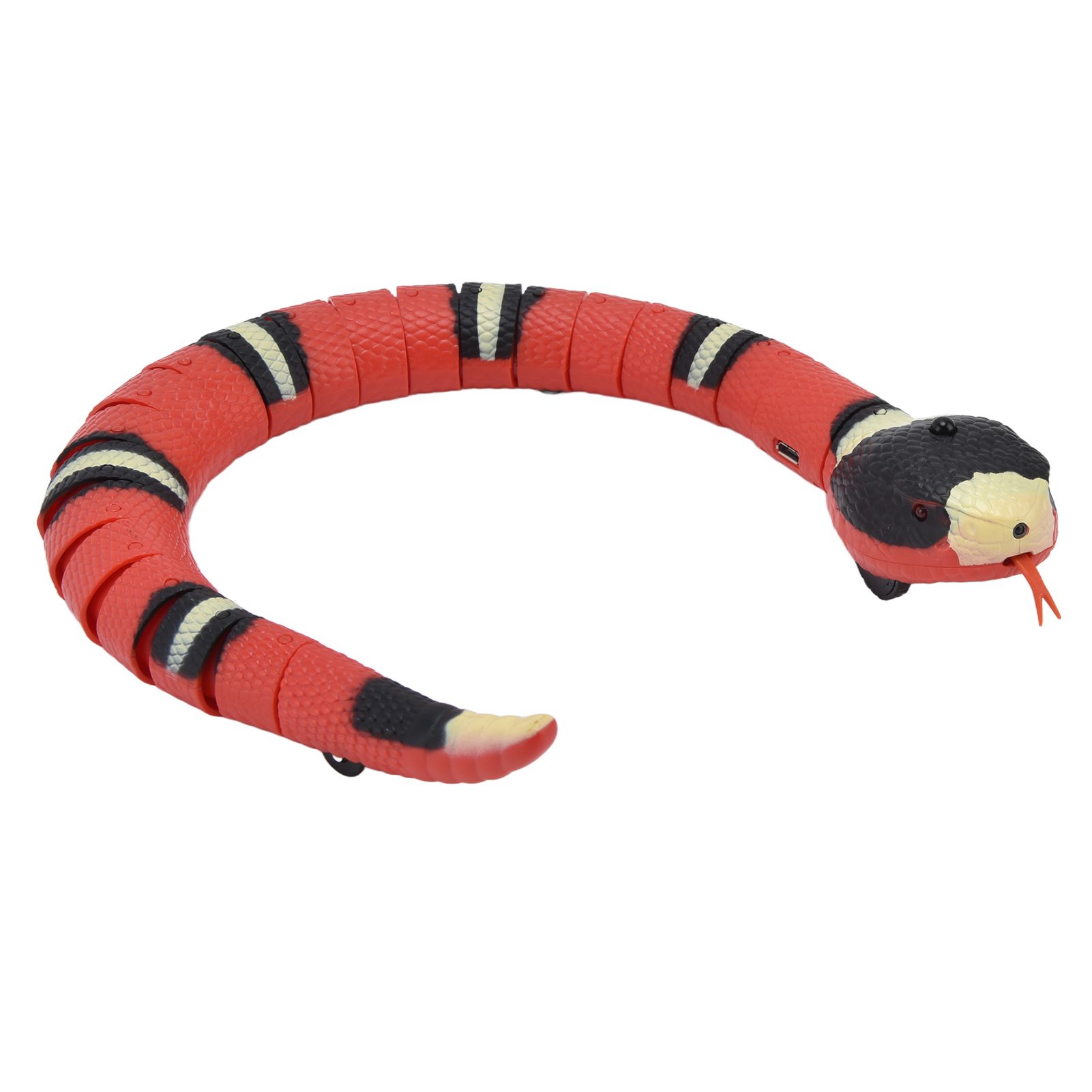 Interactive Cat Toy Smart Sensing Electronic Toy Snake Simulation Animal Model for Pet Obstacle Avoidance Training - Image 3