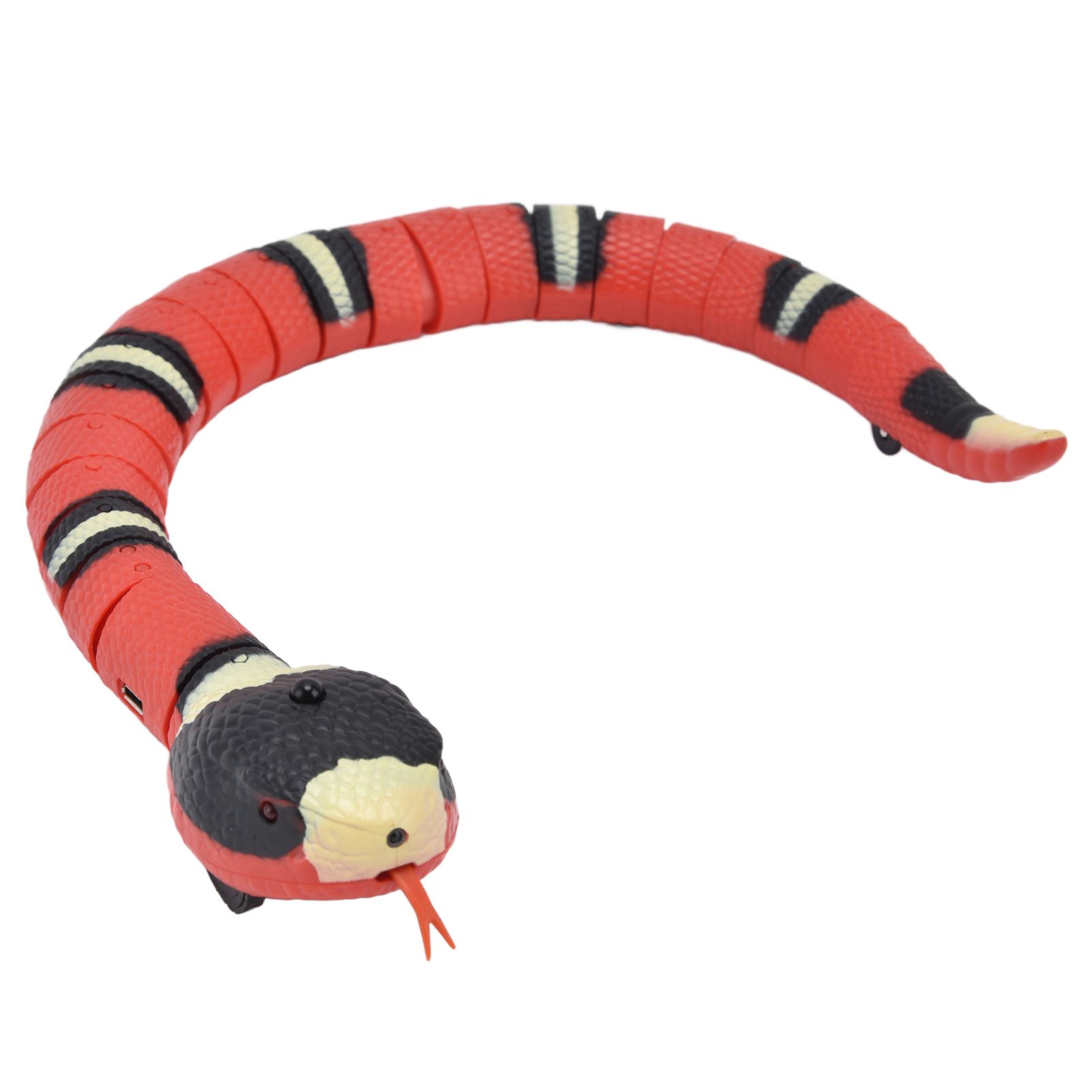 Interactive Cat Toy Smart Sensing Electronic Toy Snake Simulation Animal Model for Pet Obstacle Avoidance Training - Image 5