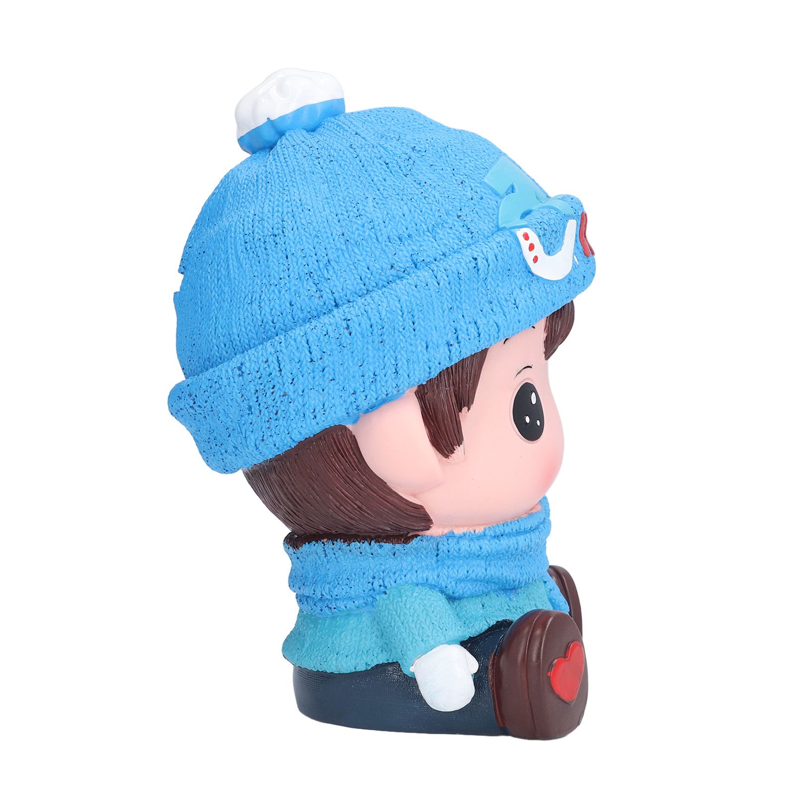 Piggy Bank Cute Cartoon Couple Doll Shape Environmental Friendly Decorative Ornament Children Toy GiftsMale Doll - Image 2
