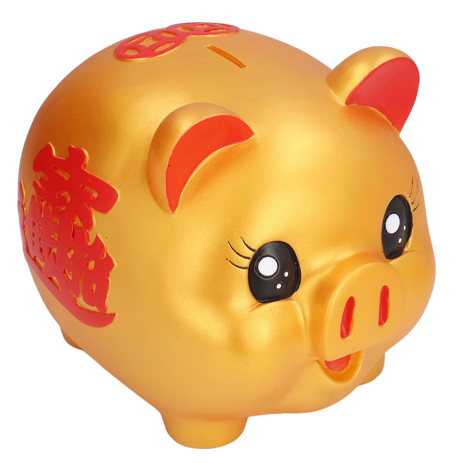Piggy Bank Cute Cartoon Pig Shape Anti Falling Coins Saving Box for Kids Gift Home Decoration Coins StorageLarge Size(1200 Pieces Storage) - Image 3