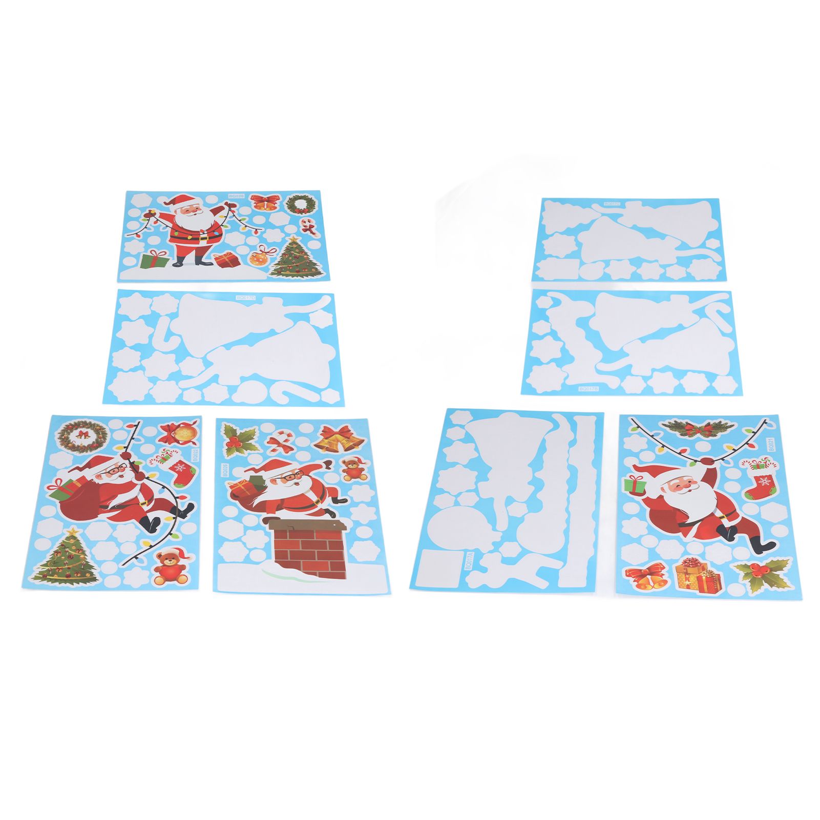 Christmas Stickers DIY Production Cute Appearance Fine Workmanship Christmas Window Clings - Image 7