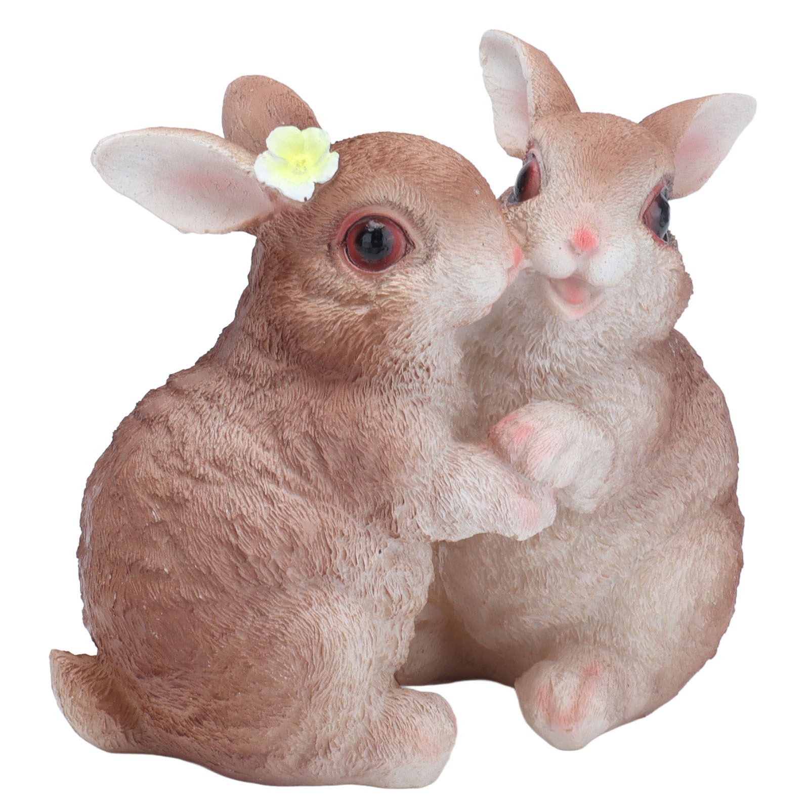 Garden Bunny Statues Resin Crafts Decorations Potted Landscaping Sculpture Animal Models for Lawn Garden - Image 7