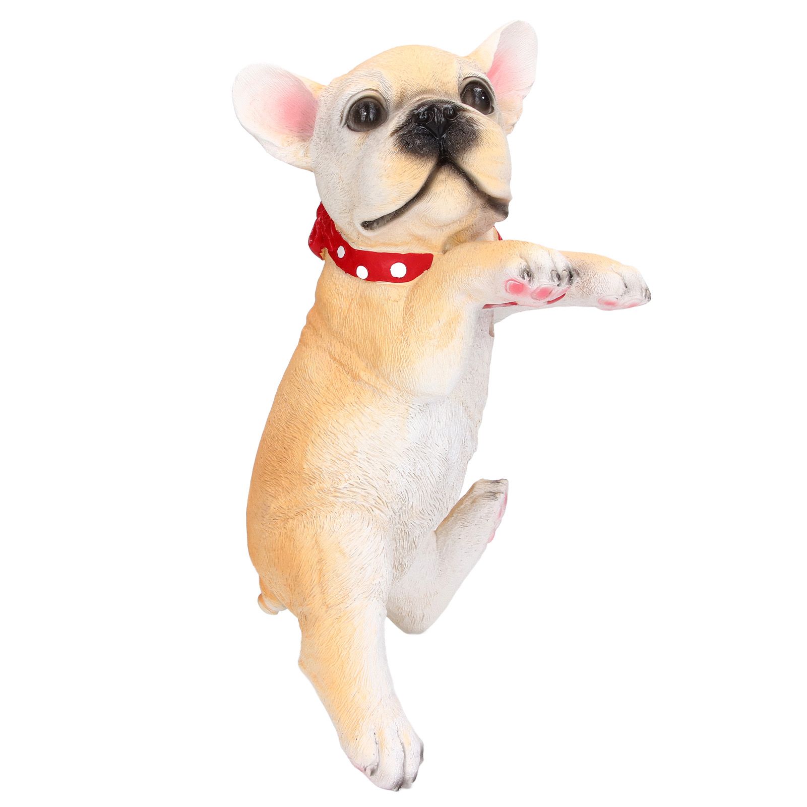Desktop Puppy Resin Ornaments Realistic Desktop Decorations Puppy Statue for Indoor - Image 1