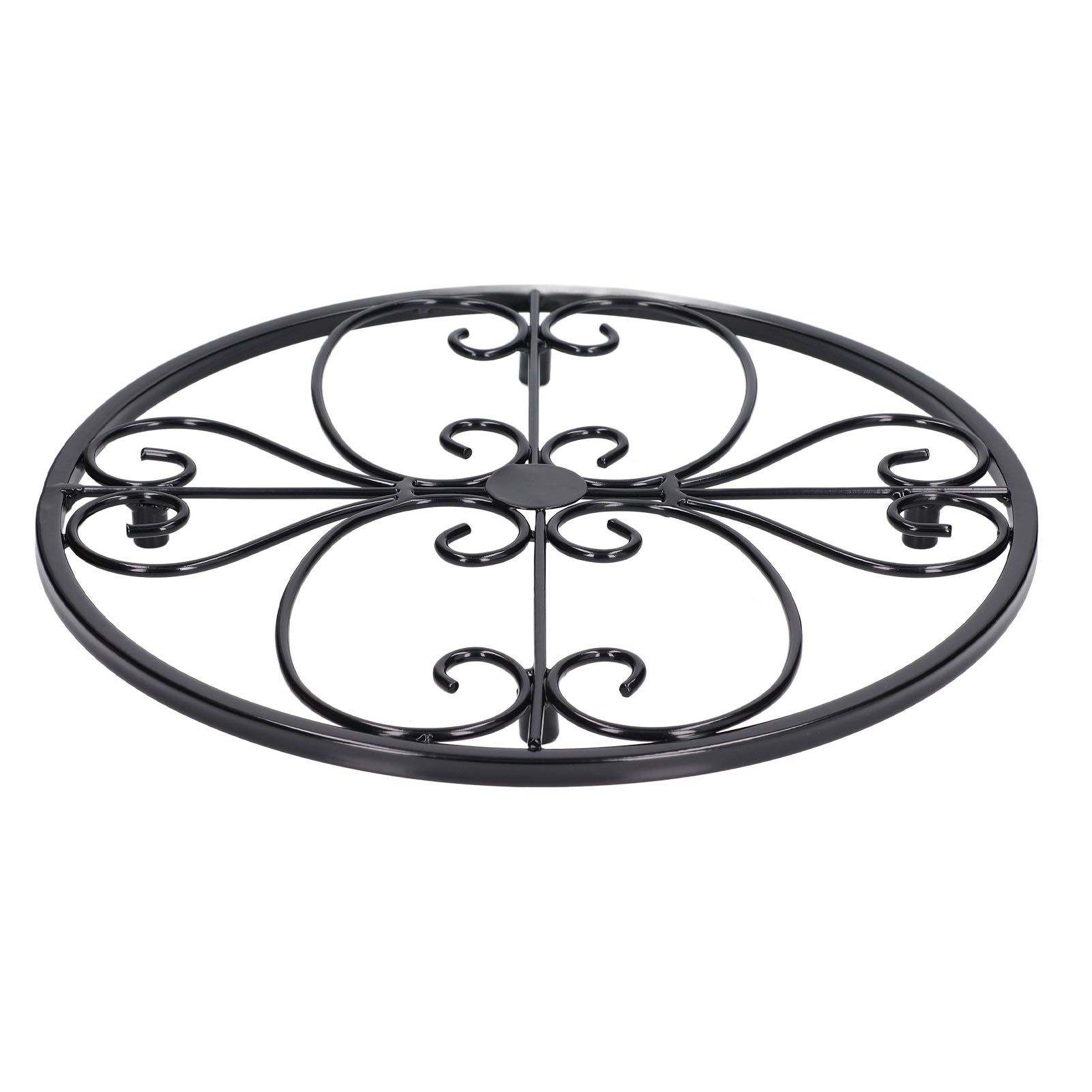 Flower Stand Elegant Style Unique Standable Design Durable Stable Easy Movable Plant Shelf for Garden Home - Image 2