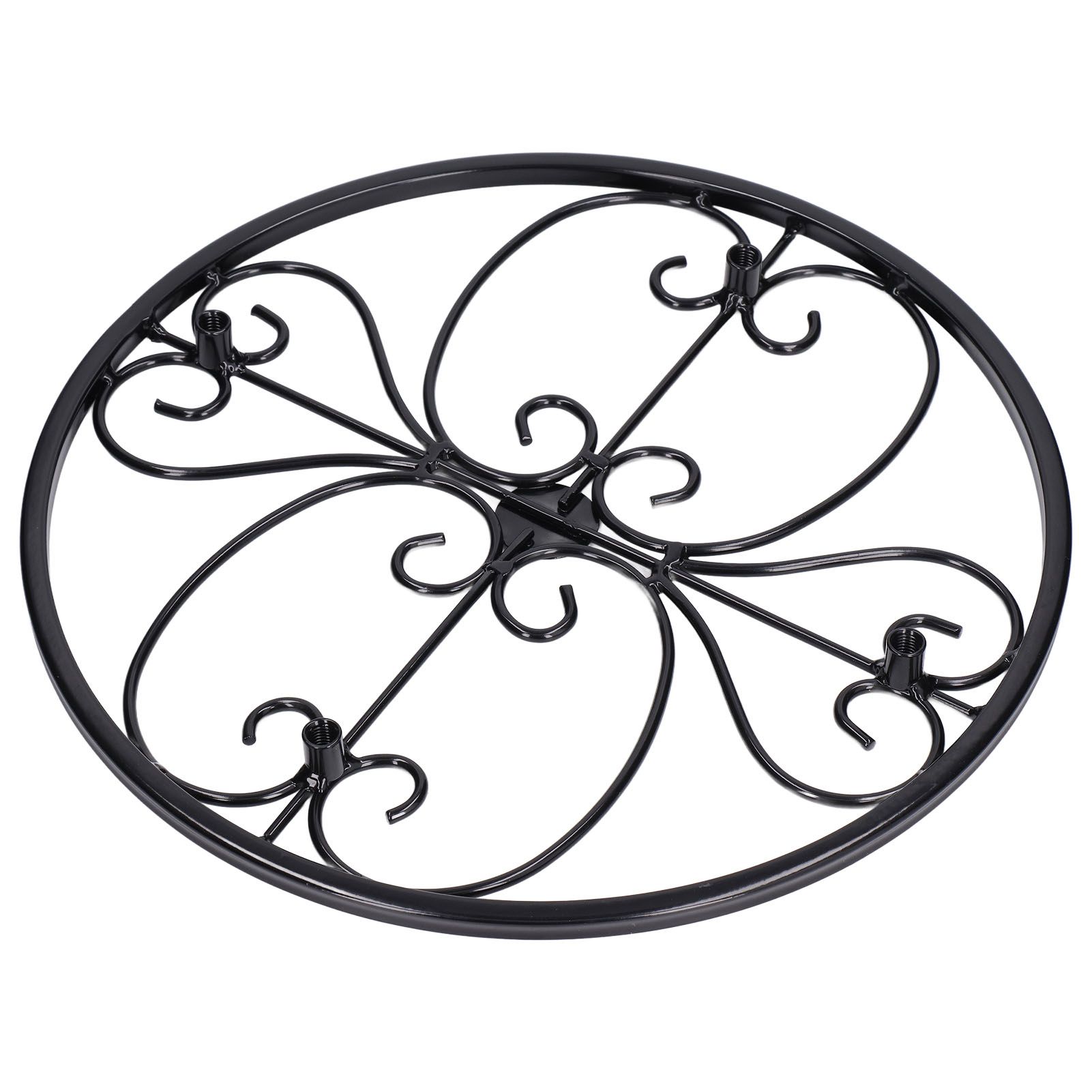 Flower Stand Elegant Style Unique Standable Design Durable Stable Easy Movable Plant Shelf for Garden Home - Image 4