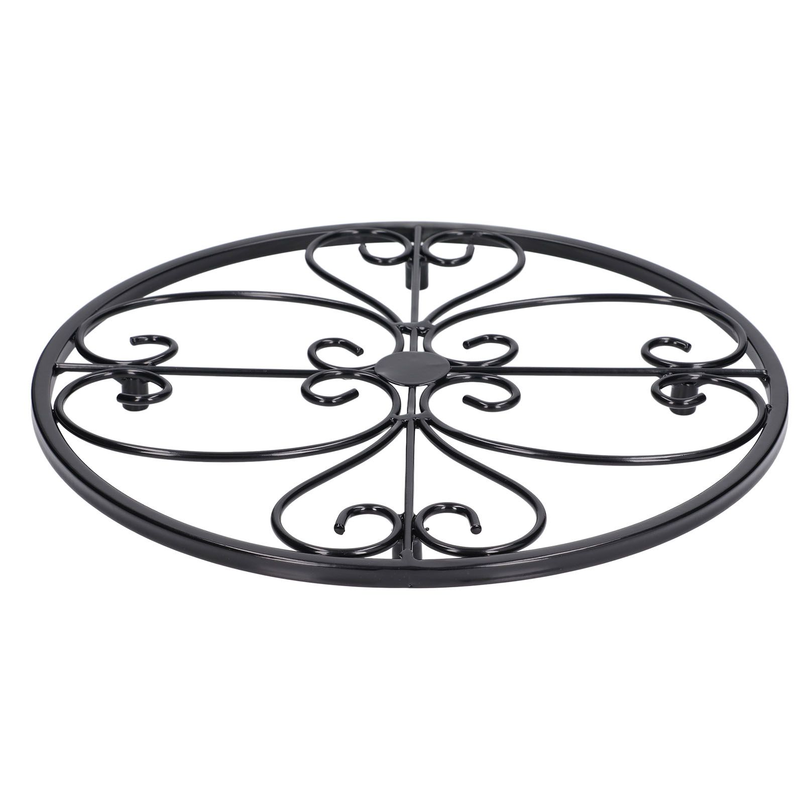 Flower Stand Elegant Style Unique Standable Design Durable Stable Easy Movable Plant Shelf for Garden Home - Image 6