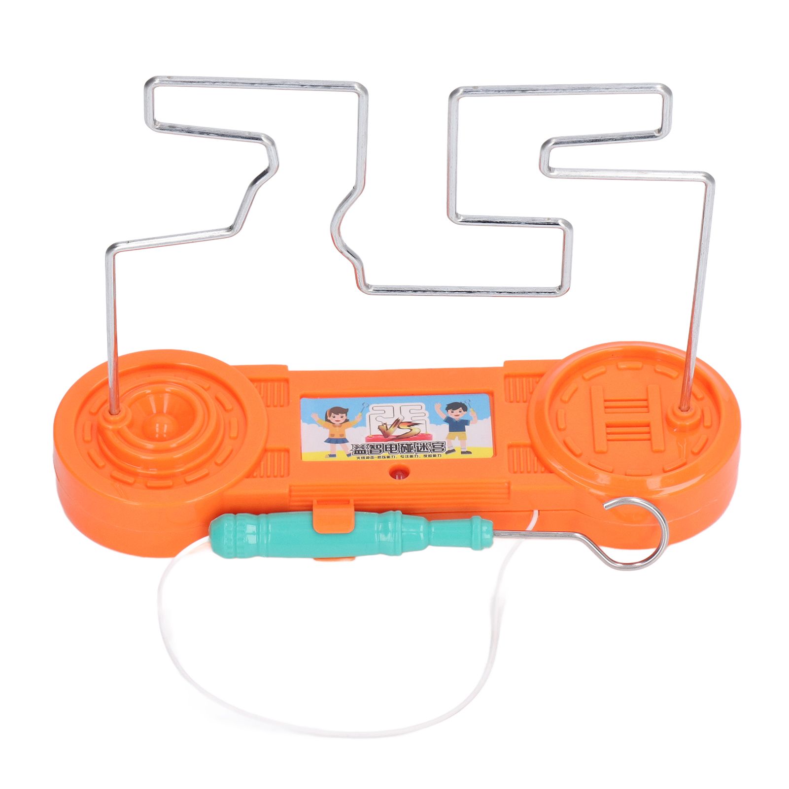Electric Shock Toy Wire Game Intellectual Development Concentration Exercises Toy Kids Educational ToyOrange - Image 3