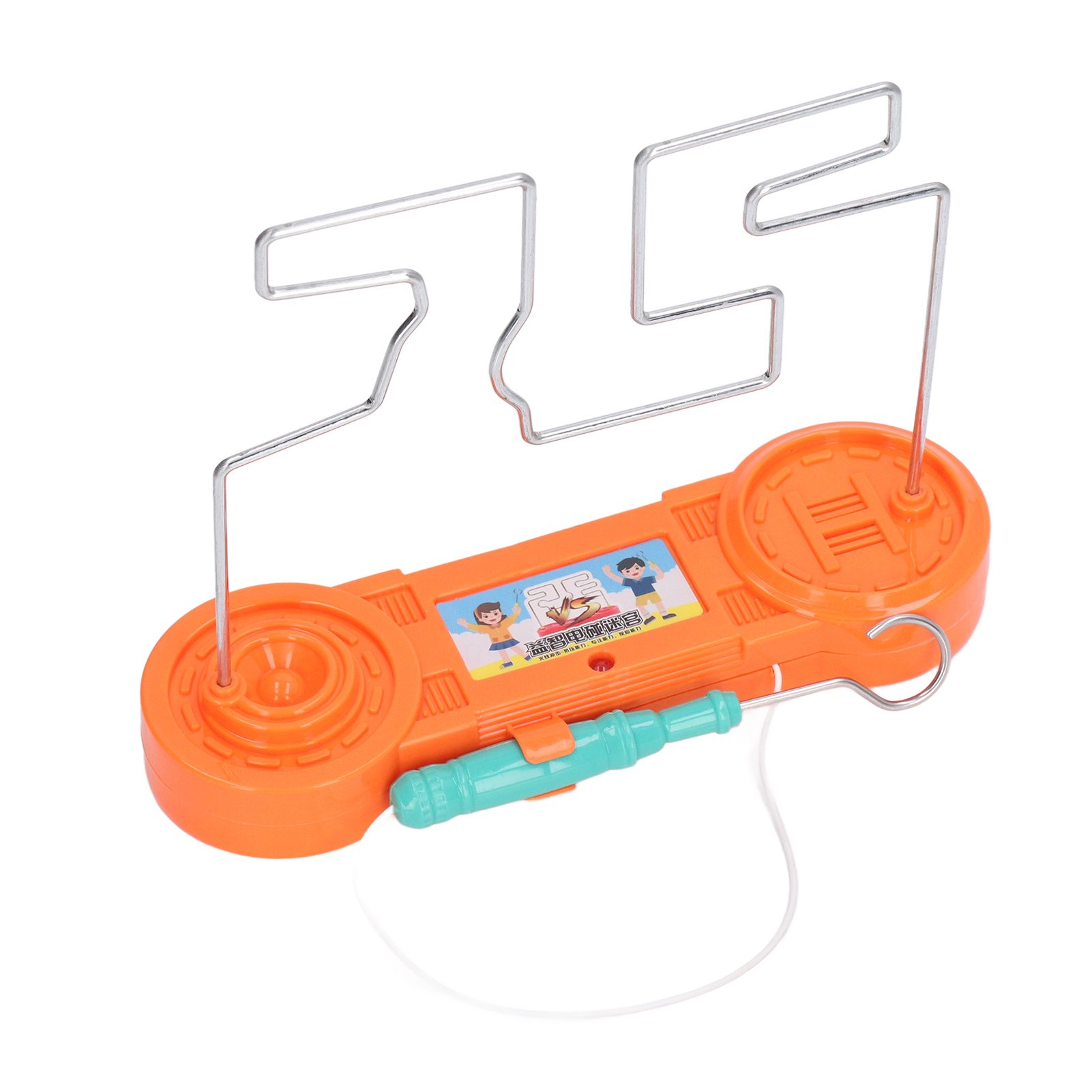 Electric Shock Toy Wire Game Intellectual Development Concentration Exercises Toy Kids Educational ToyOrange - Image 5