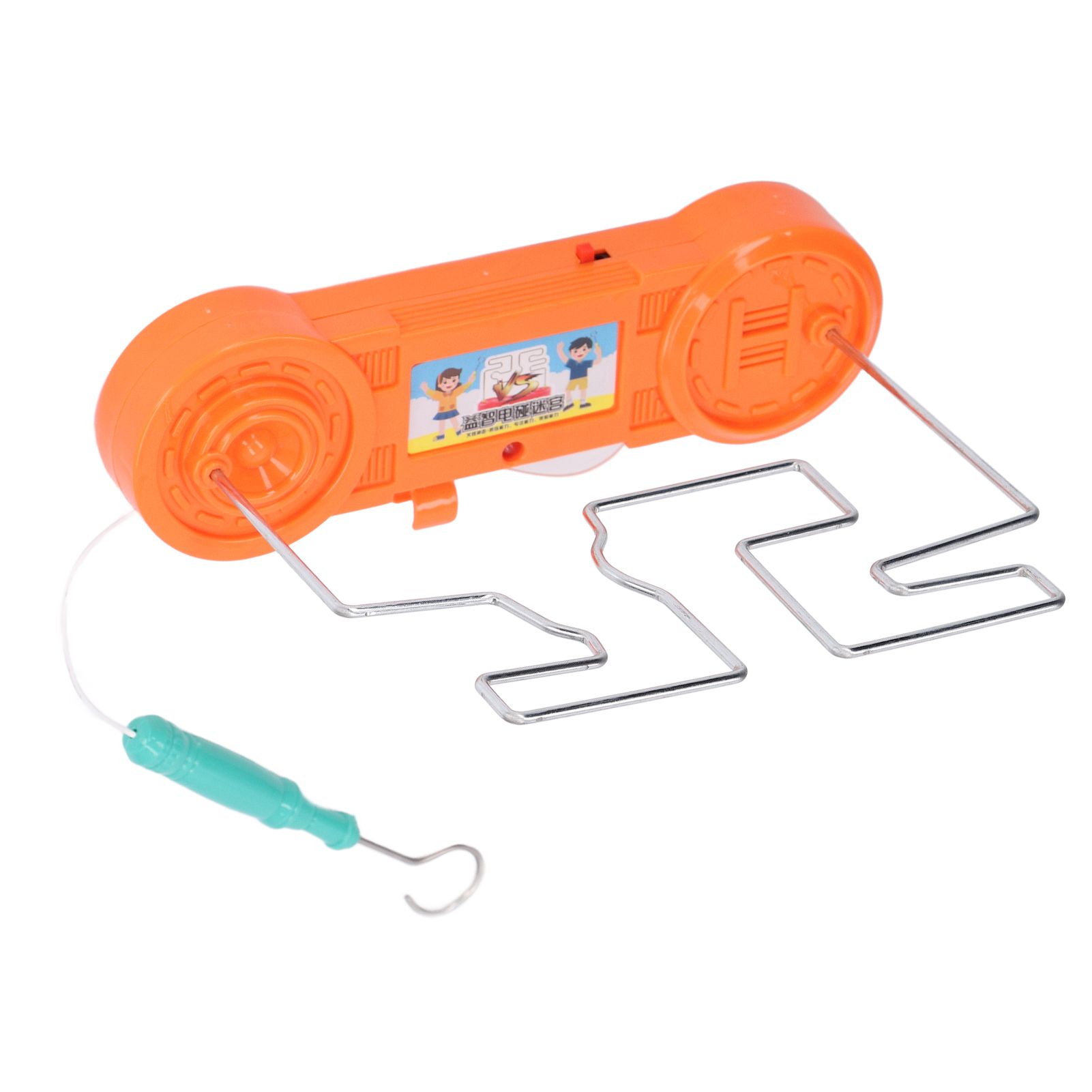 Electric Shock Toy Wire Game Intellectual Development Concentration Exercises Toy Kids Educational ToyOrange - Image 6