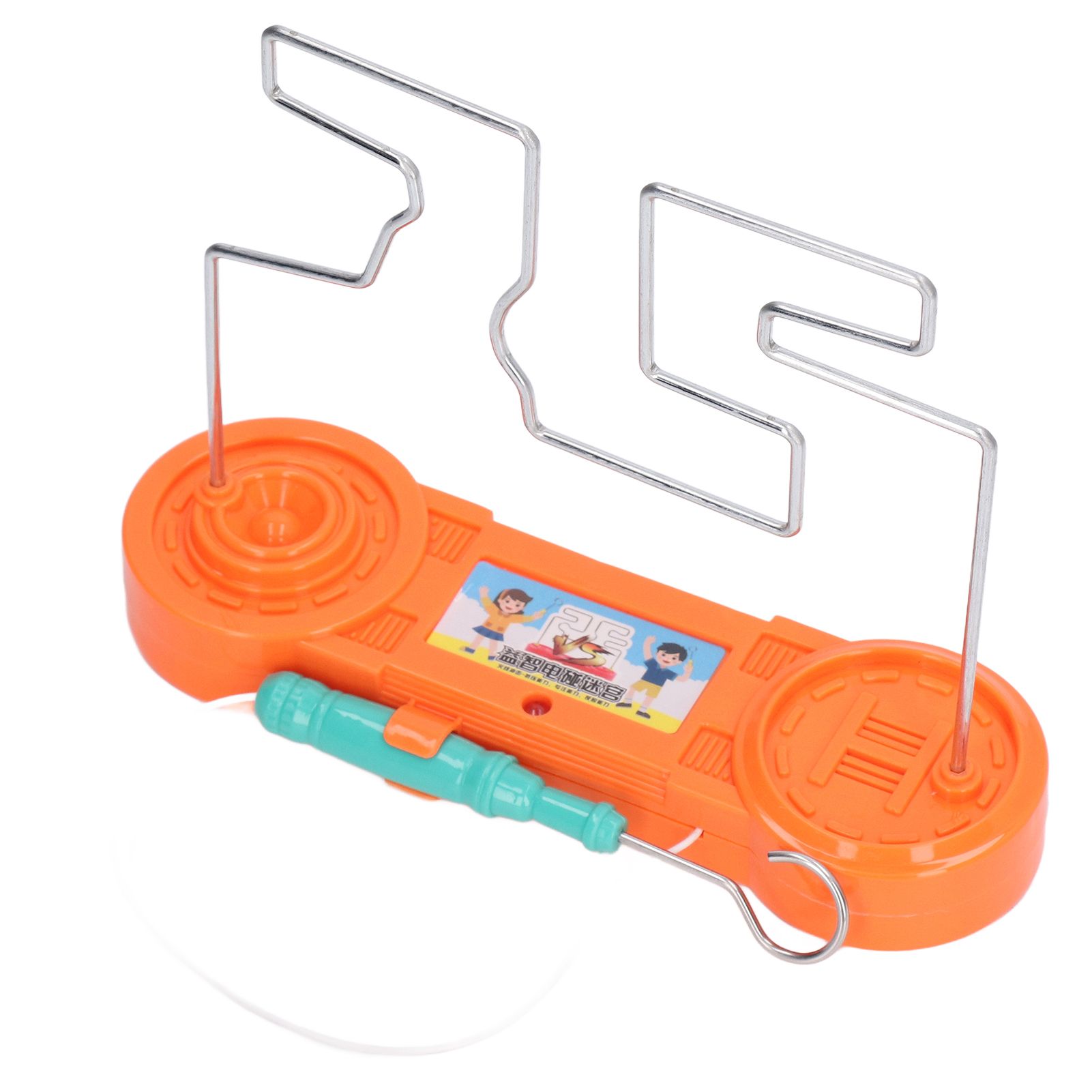 Electric Shock Toy Wire Game Intellectual Development Concentration Exercises Toy Kids Educational ToyOrange - Image 7