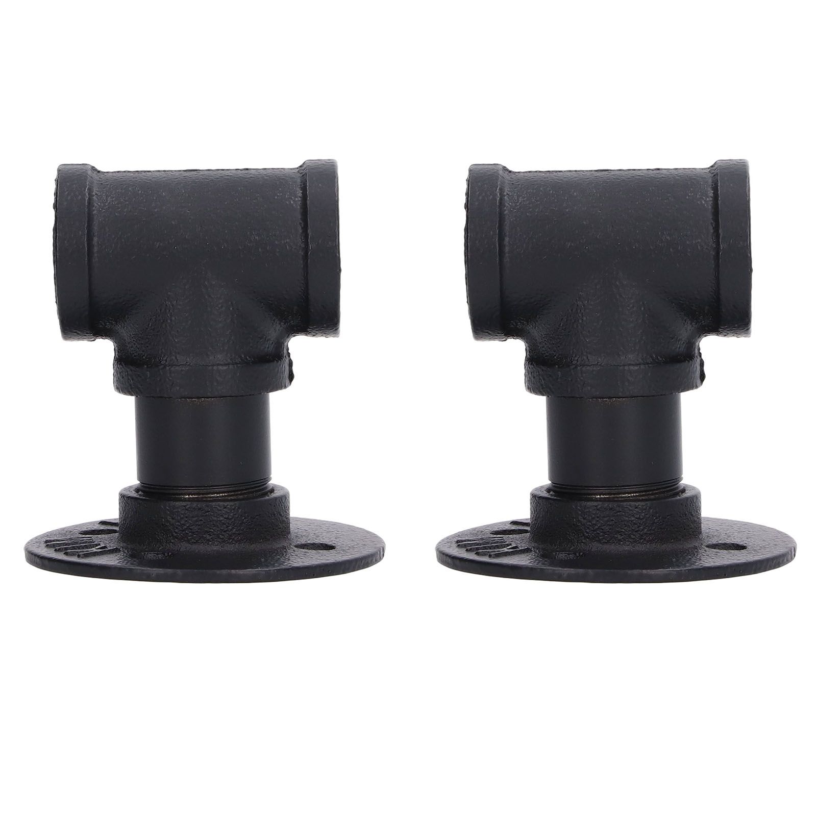 2Pack Wall Mounted Wine Bottle Rack Wine Hanging Holder Water Pipe Design with Mounting Screw for Storage - Image 2