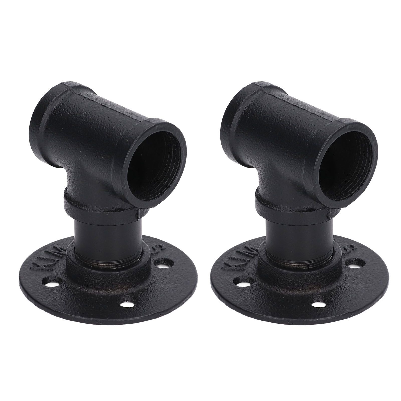 2Pack Wall Mounted Wine Bottle Rack Wine Hanging Holder Water Pipe Design with Mounting Screw for Storage - Image 3