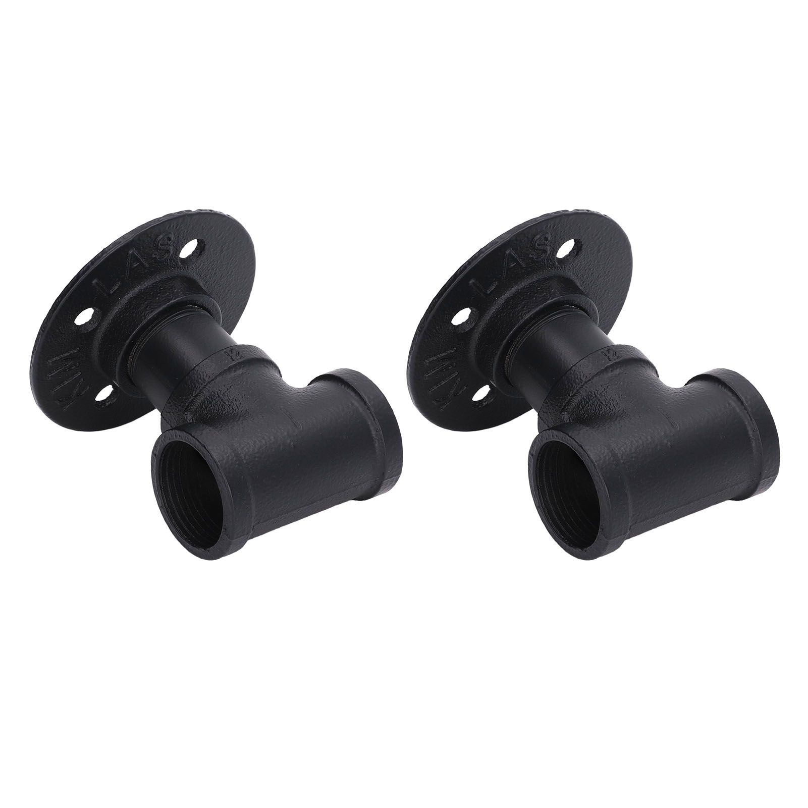 2Pack Wall Mounted Wine Bottle Rack Wine Hanging Holder Water Pipe Design with Mounting Screw for Storage - Image 8