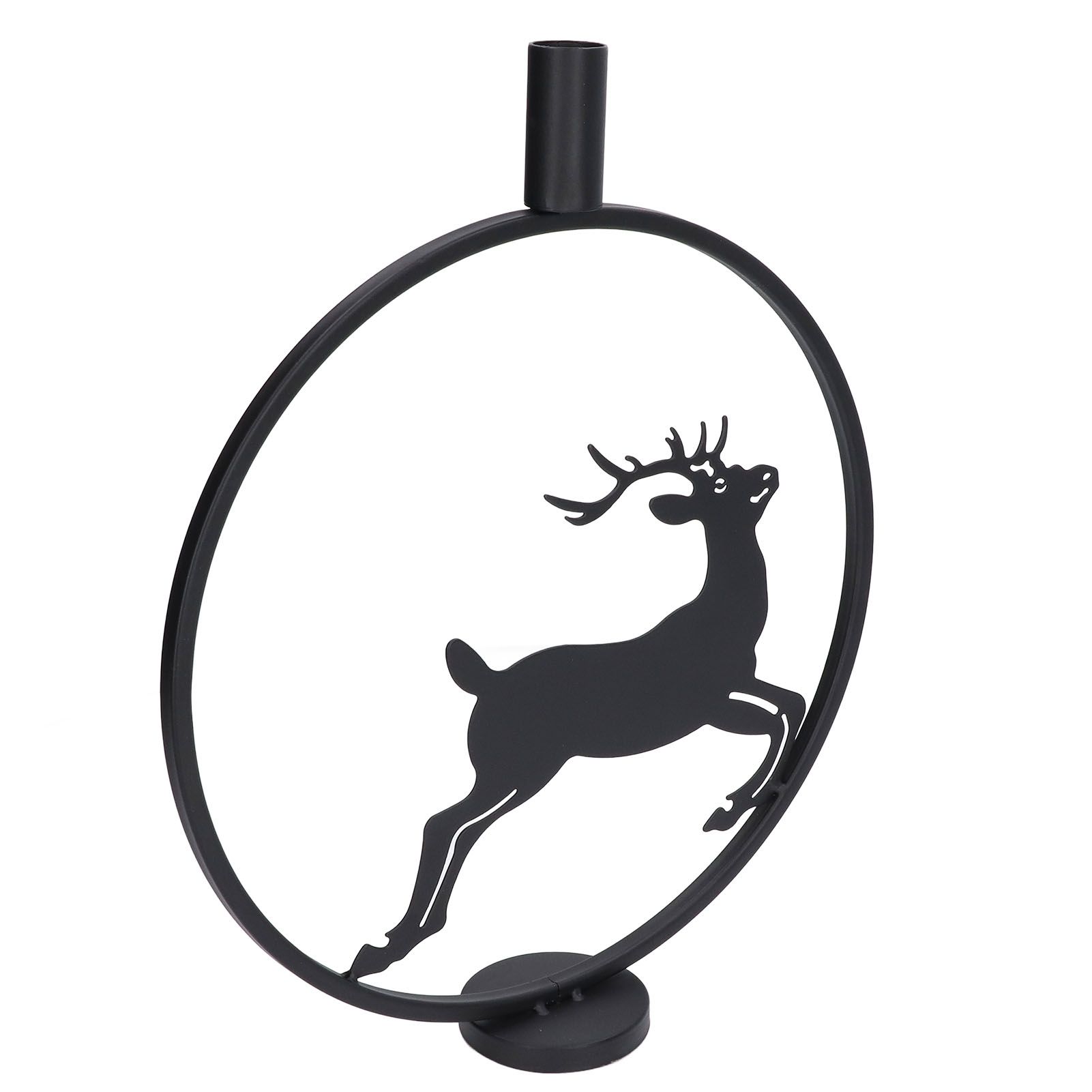 Deer Candle Holder Black European Style Tealight Holder Wall Decoration for Wedding Party - Image 5