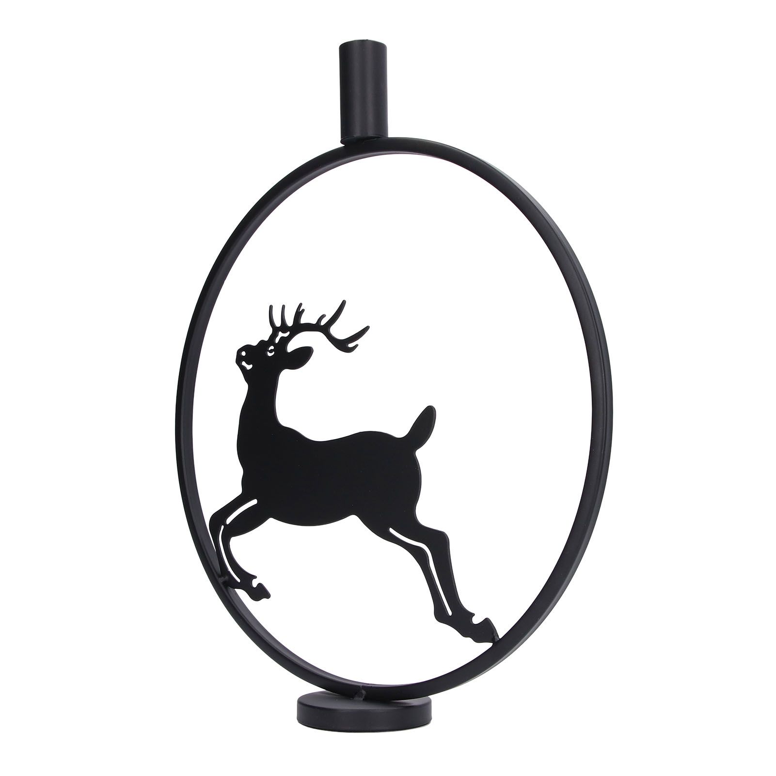 Deer Candle Holder Black European Style Tealight Holder Wall Decoration for Wedding Party - Image 6