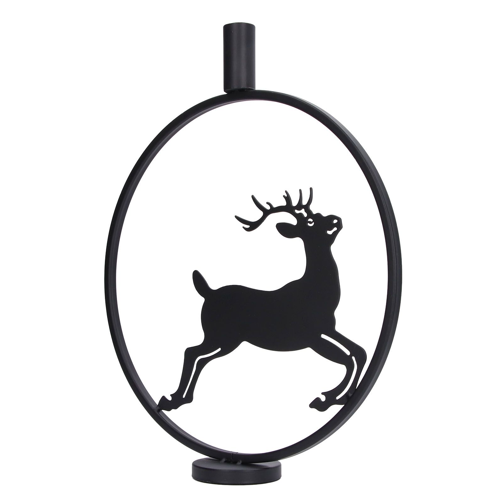 Deer Candle Holder Black European Style Tealight Holder Wall Decoration for Wedding Party - Image 7