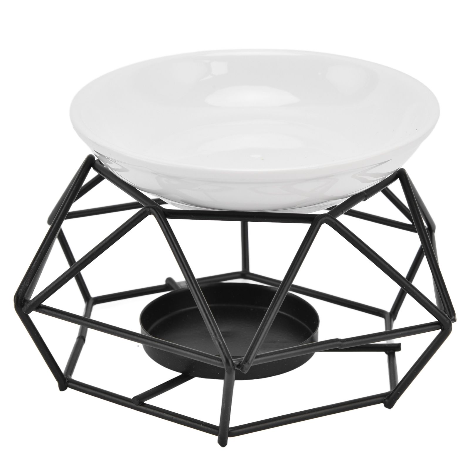 Essential Oil Burners Simple Stylish Design Beautiful Practical Easy to Clean Aromatherapy Metal Candle Holder for Home - Image 2