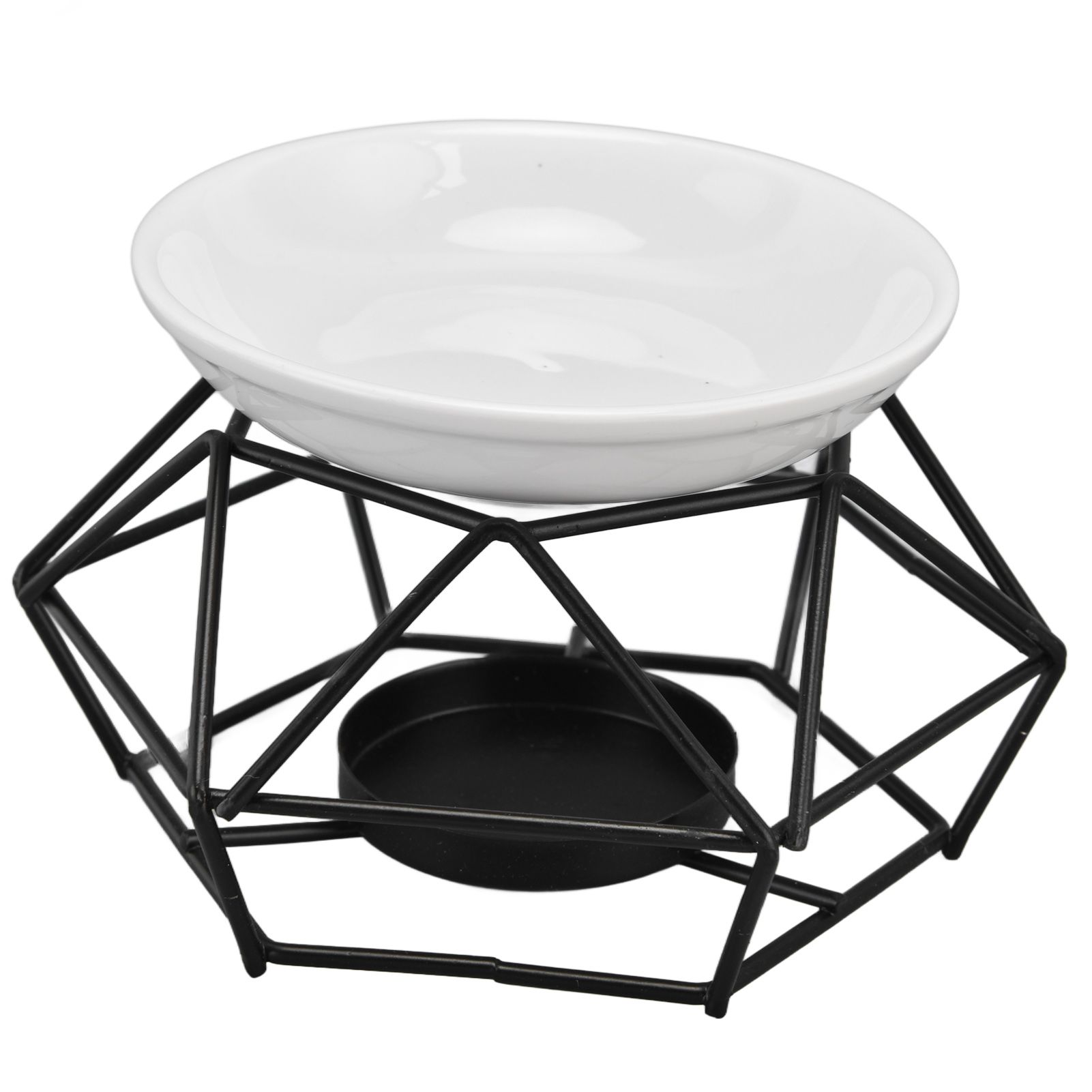 Essential Oil Burners Simple Stylish Design Beautiful Practical Easy to Clean Aromatherapy Metal Candle Holder for Home - Image 7