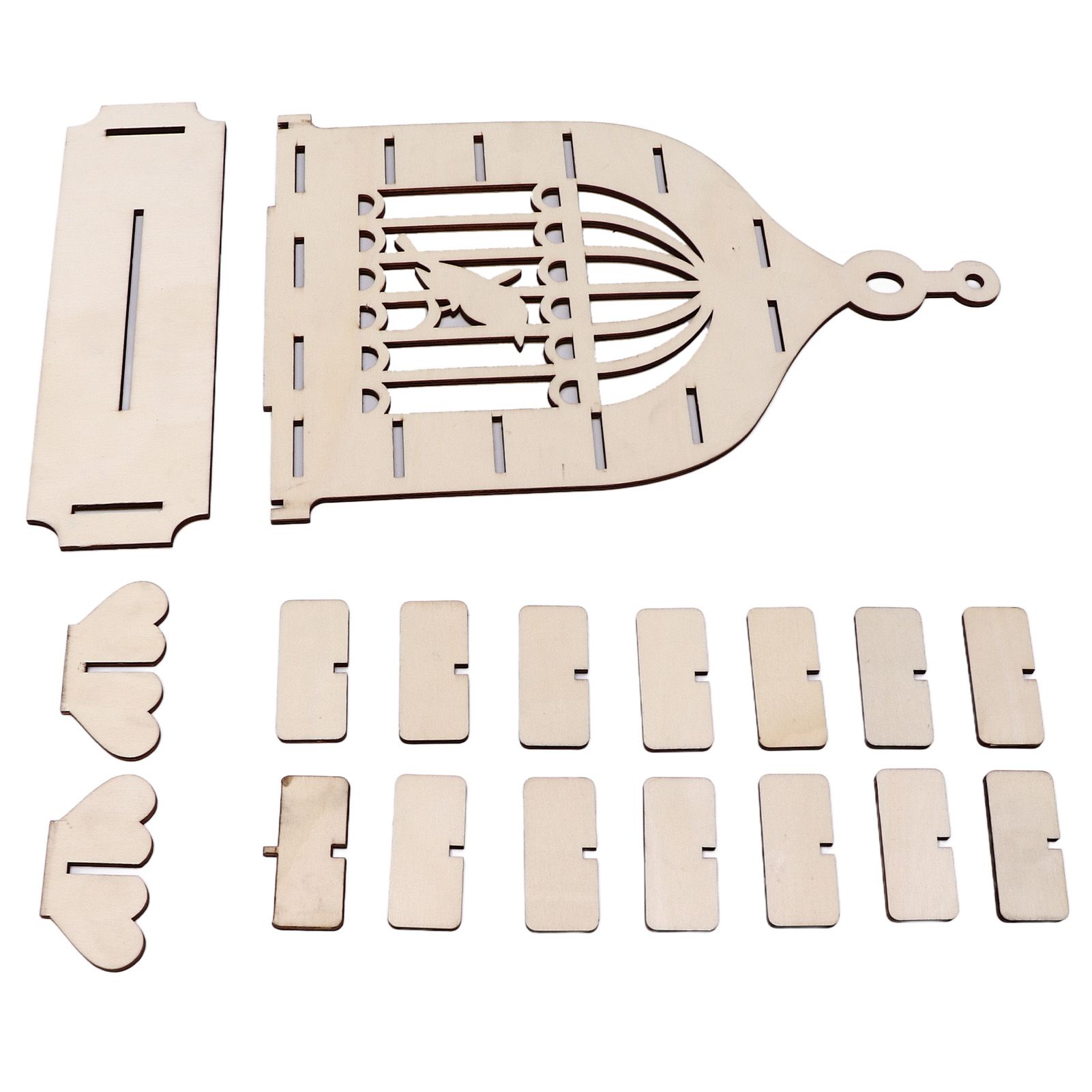 Wooden Chocolate Display Stand Bird Cage Style Dessert Display Shelves Decoration for Wedding Party Decoration - Image 6