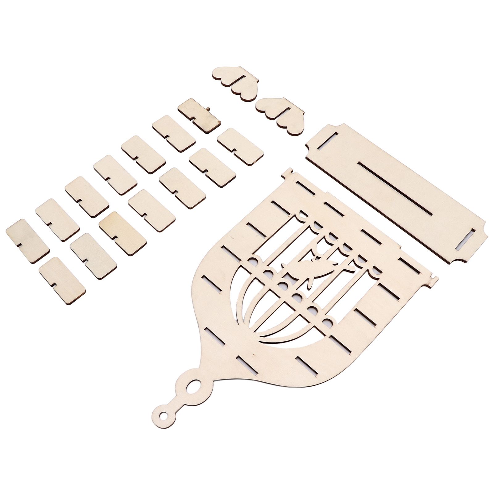 Wooden Chocolate Display Stand Bird Cage Style Dessert Display Shelves Decoration for Wedding Party Decoration - Image 7