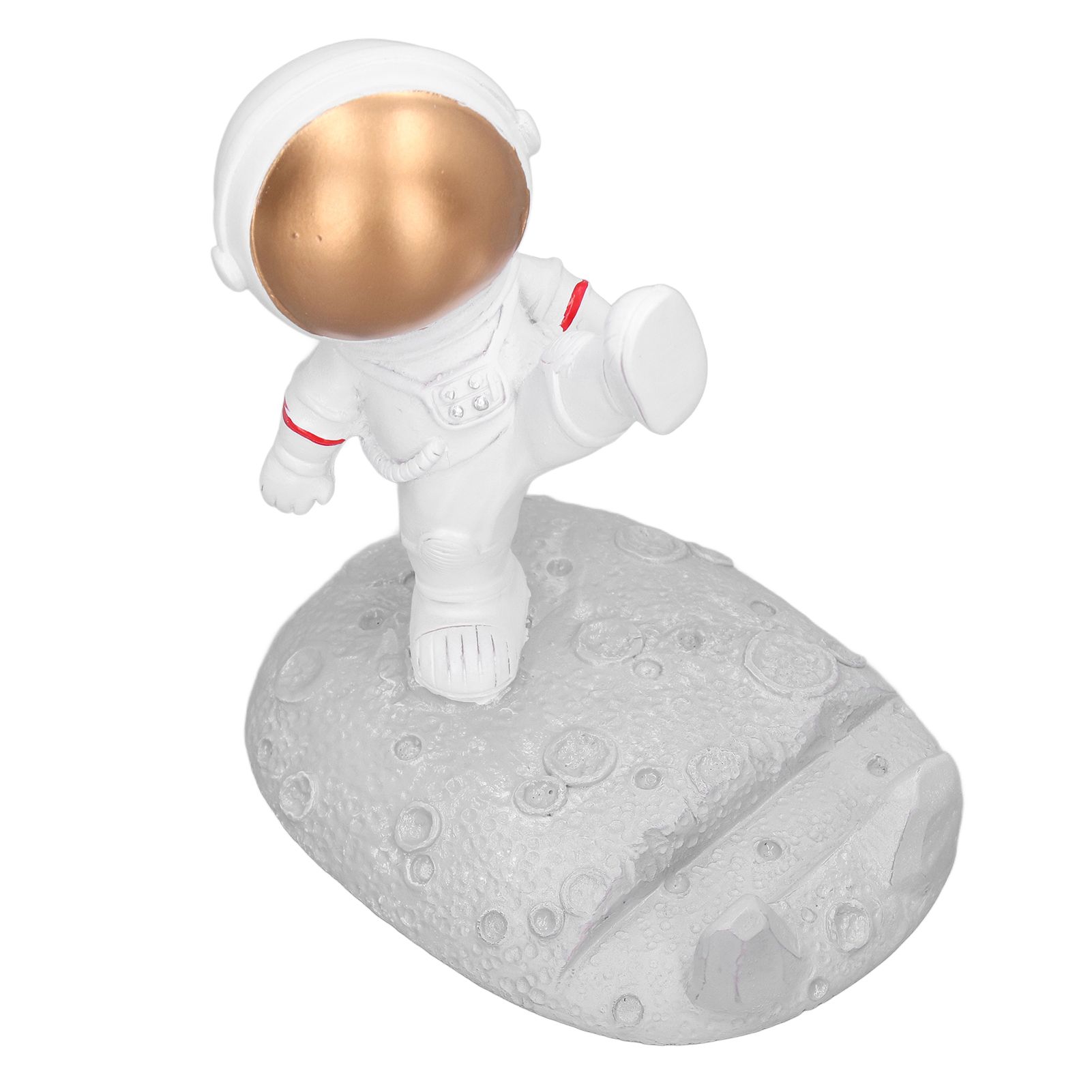 Mobile Phone Holder Astronaut Shape Exquisite Beautiful Environmentally Friendly Bracket OrnamentGolden Astronaut Kick - Image 6