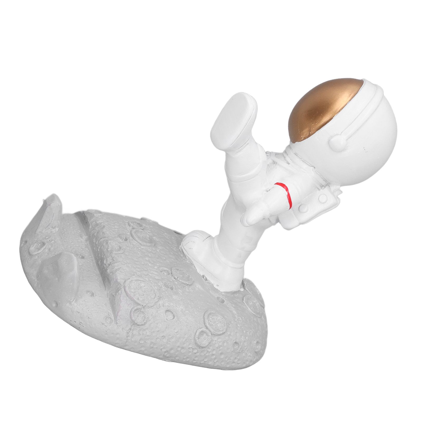 Mobile Phone Holder Astronaut Shape Exquisite Beautiful Environmentally Friendly Bracket OrnamentGolden Astronaut Kick - Image 7