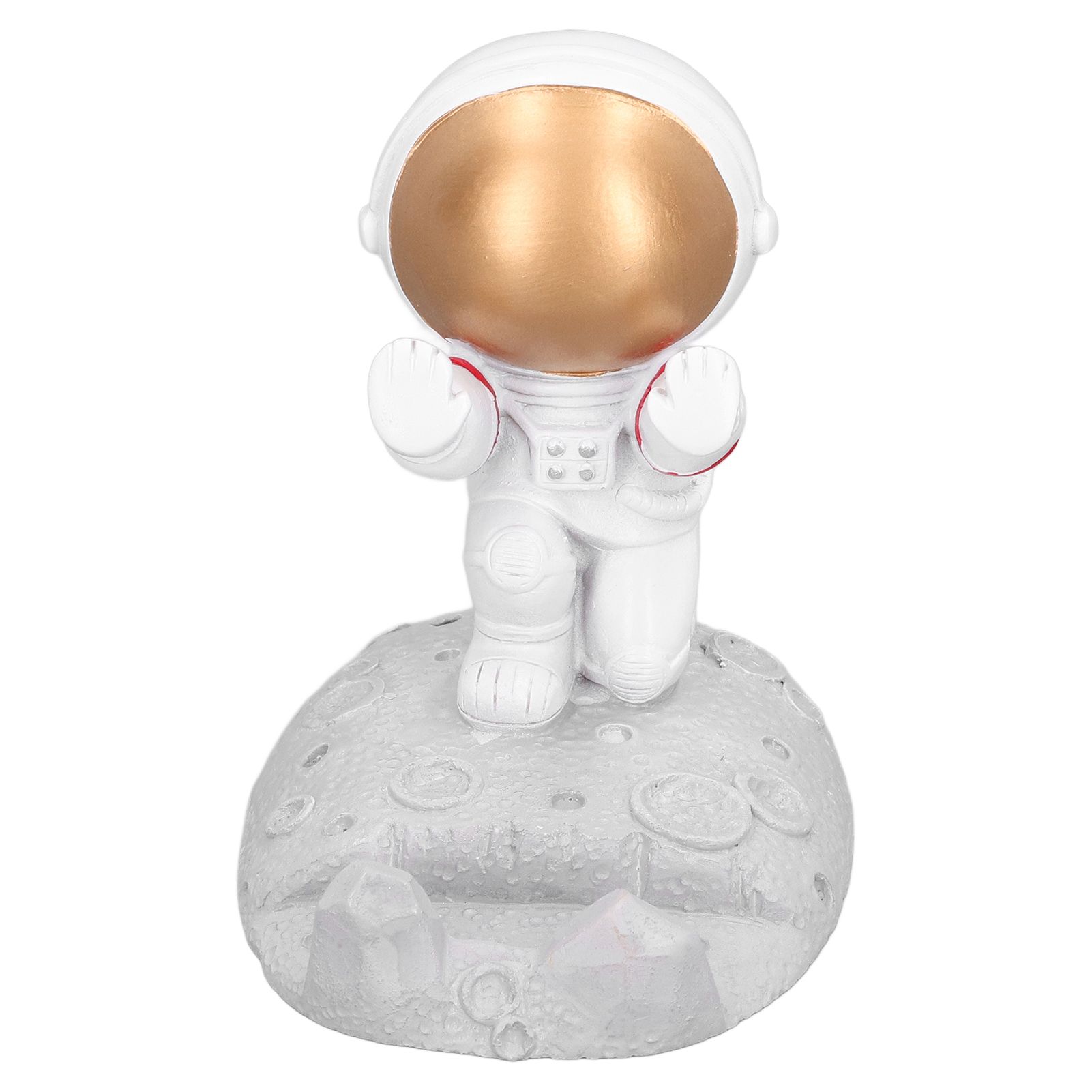 Mobile Phone Holder Astronaut Shape Exquisite Beautiful Environmentally Friendly Bracket OrnamentGolden Astronaut Push - Image 6