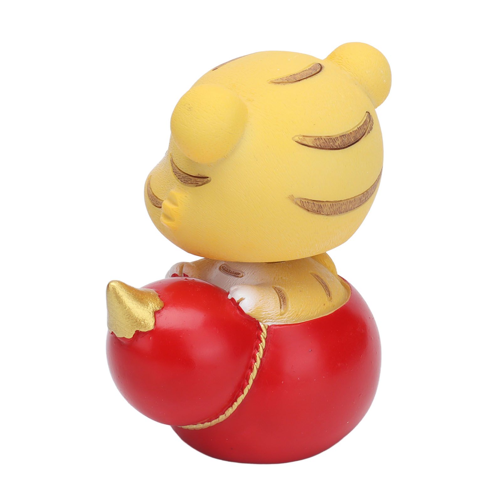 Tiger Ornament Premium Resin Cute Exquisite Bright Colors Durable Wide Application Tiger ToyBlessing Tiger - Image 2