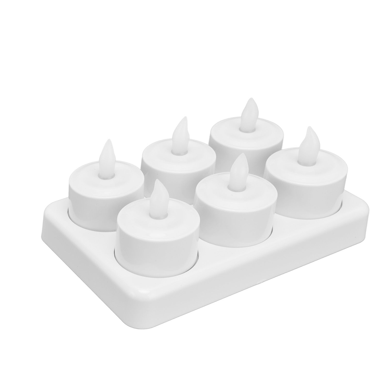 Candle Light Warm White Light LED Tea Light for Wedding Party Table Dining Room 100‑240VAU Plug - Image 7