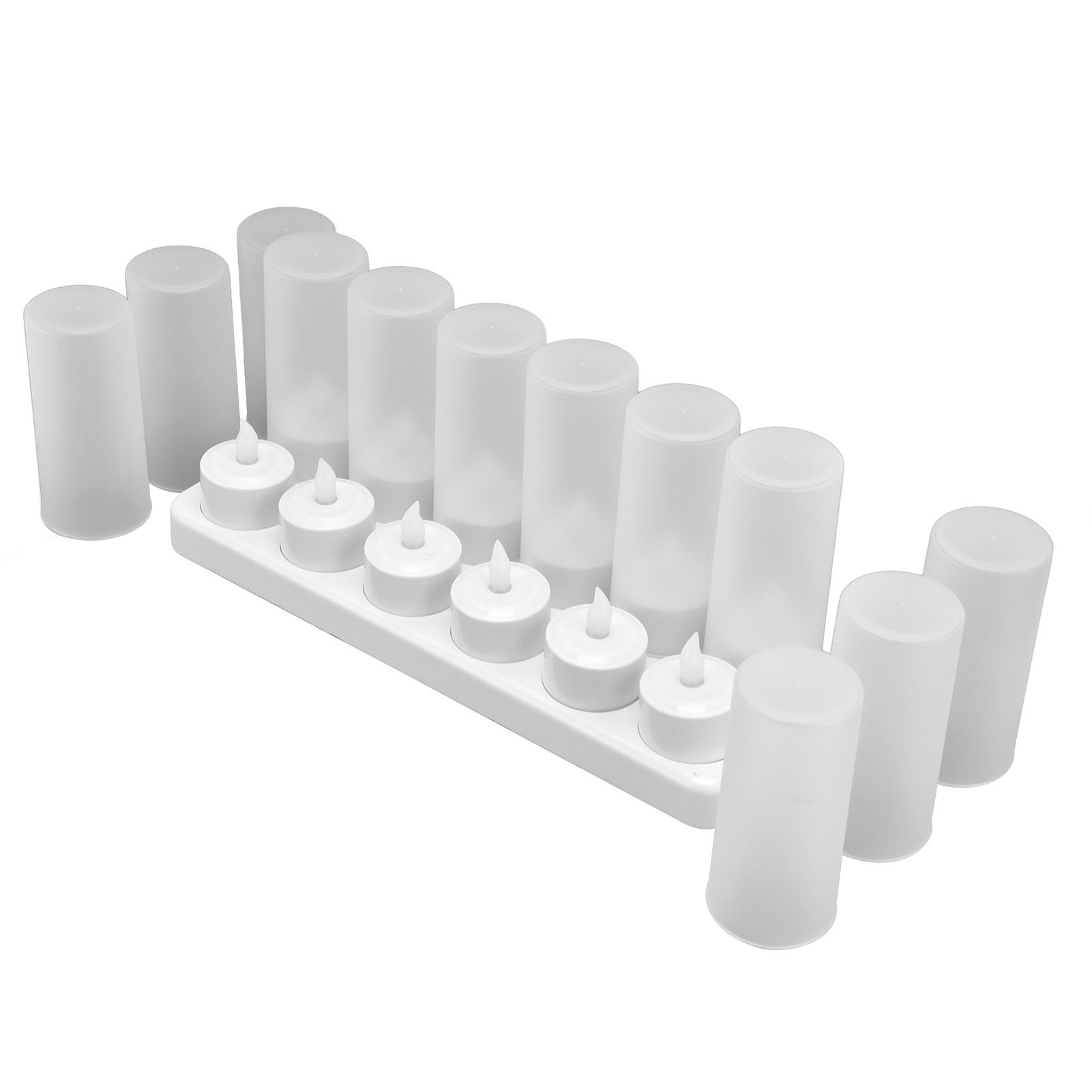 100‑240V Rechargeable Tealight Candle Lamp Reusable Flameless Cordless LED Candles LightsAU Plug - Image 6