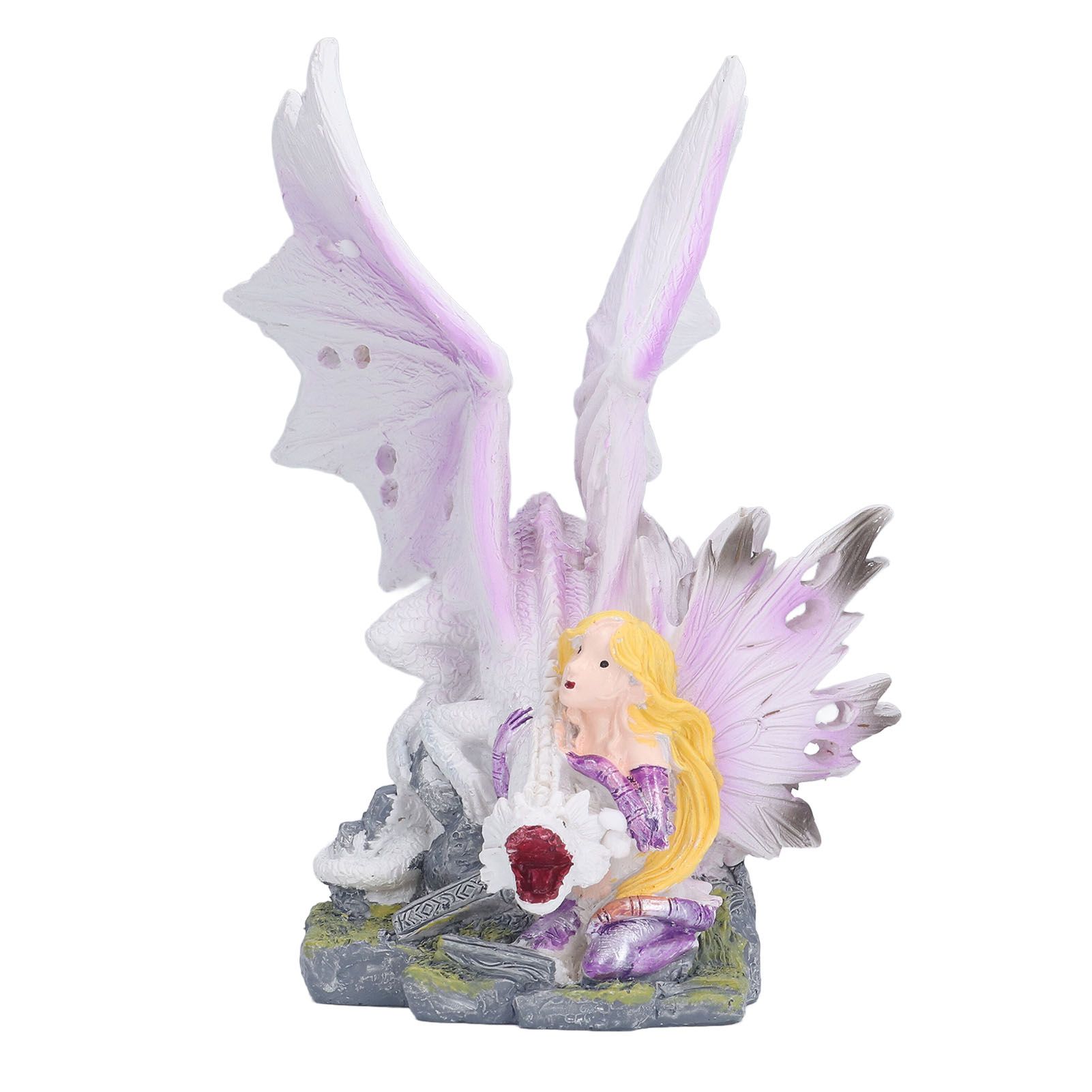 Dragon Girl Desktop Ornament Standing Sculpture Resin Bedroom Decoration Statue for Living Room Office - Image 7