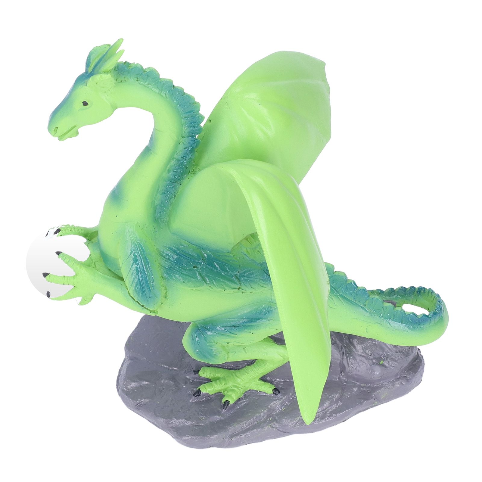 Resin Flying Dragon Statue Holding Ball Dragon Sculpture Decoration for Bedroom Study Room Garden Corridor Hallway - Image 3