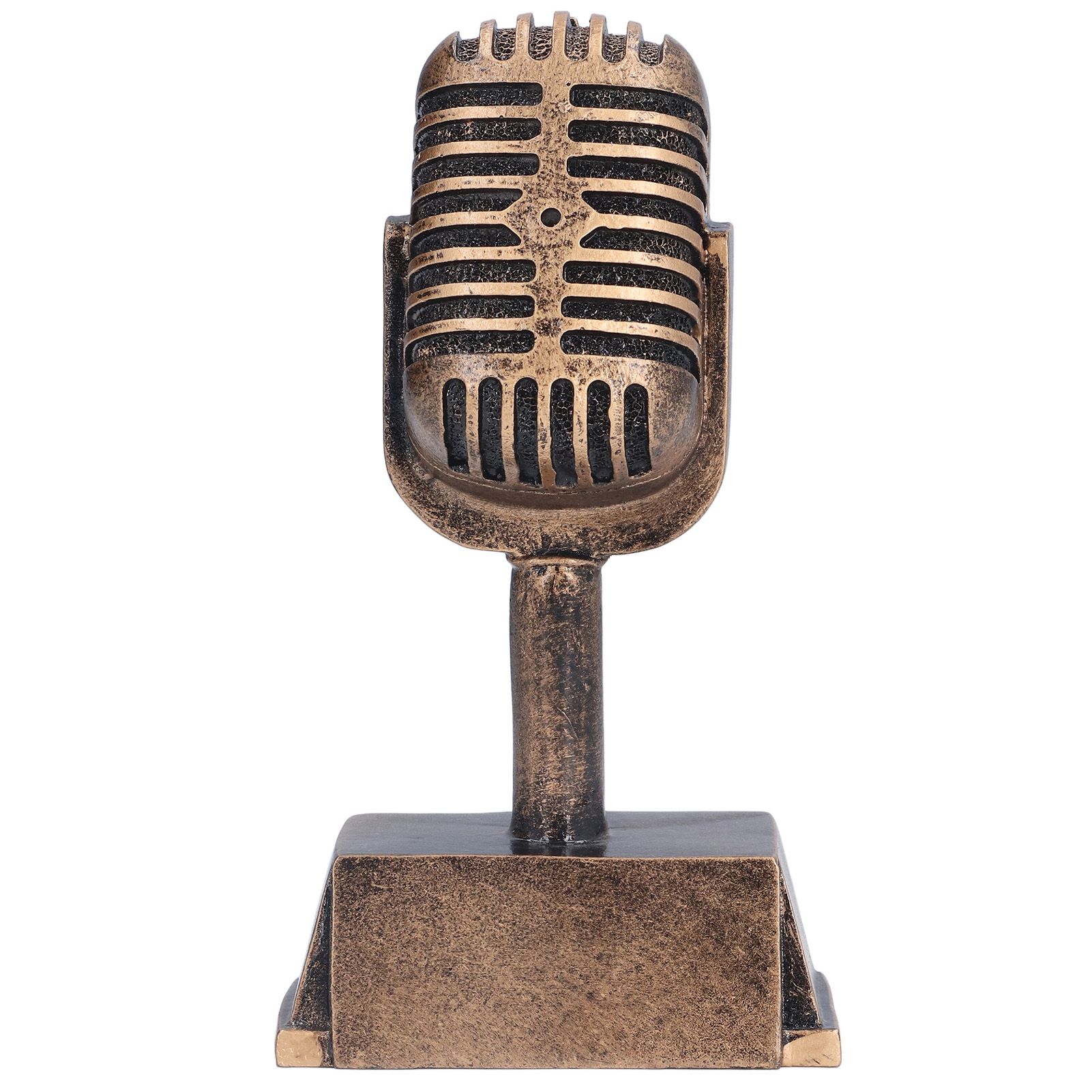 Music Award Trophy Synthetic Resin Decorative Microphone Tabletop Ornament for Home Singing Competition - Image 5