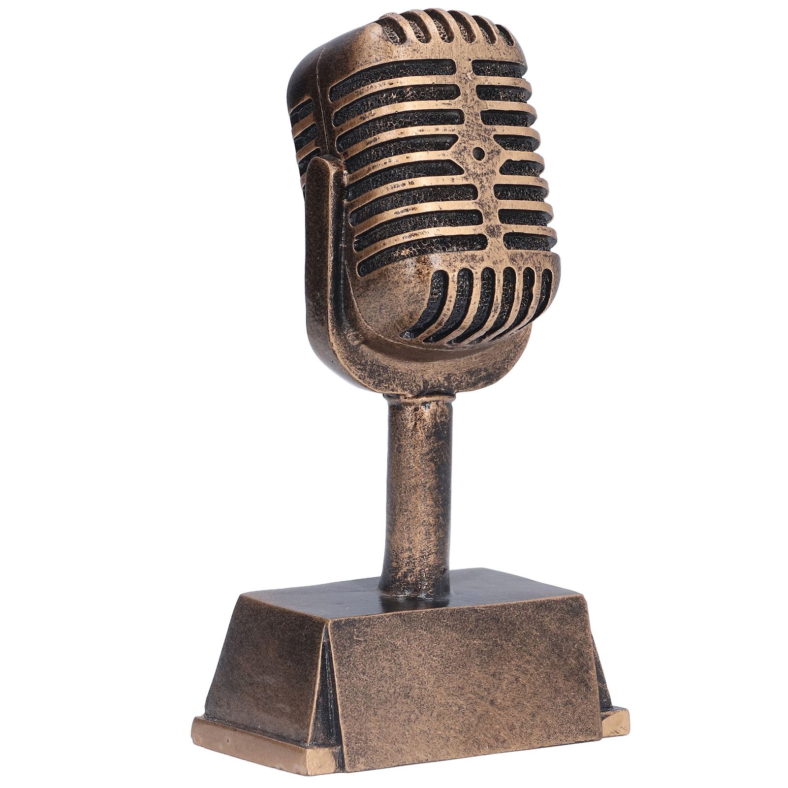 Music Award Trophy Synthetic Resin Decorative Microphone Tabletop Ornament for Home Singing Competition - Image 6